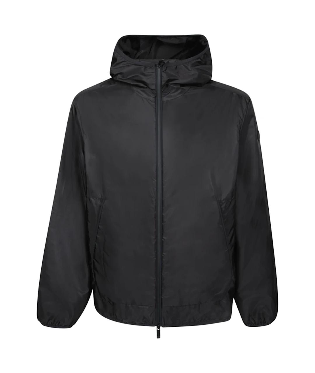 MONCLER Черная полиамидовая куртка, фото 1