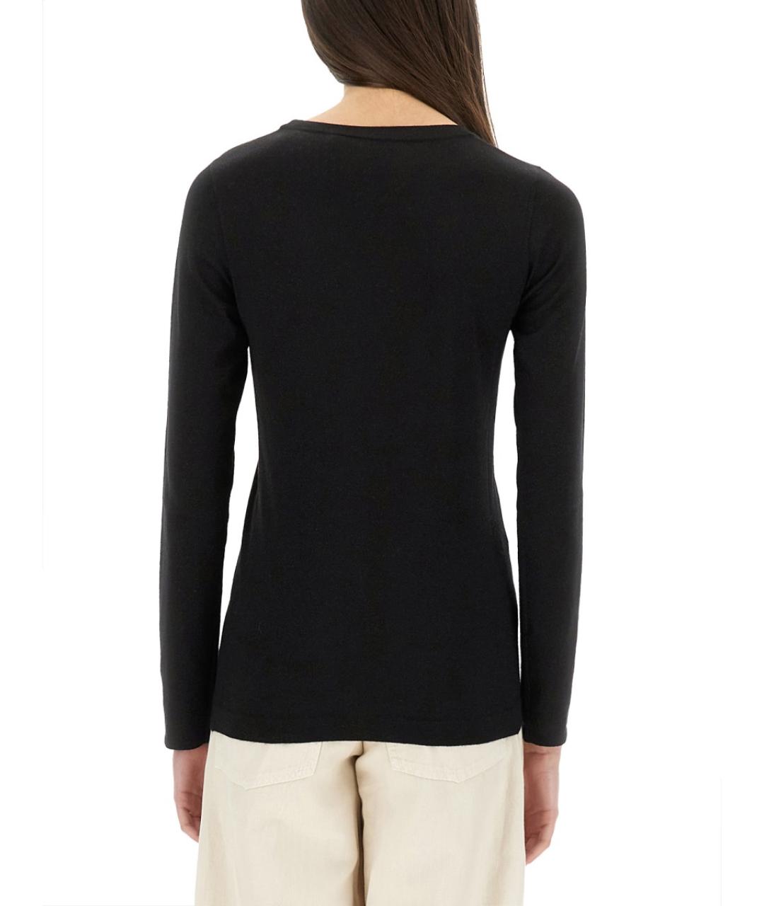 BRUNELLO CUCINELLI Черный кашемировый джемпер / свитер, фото 3