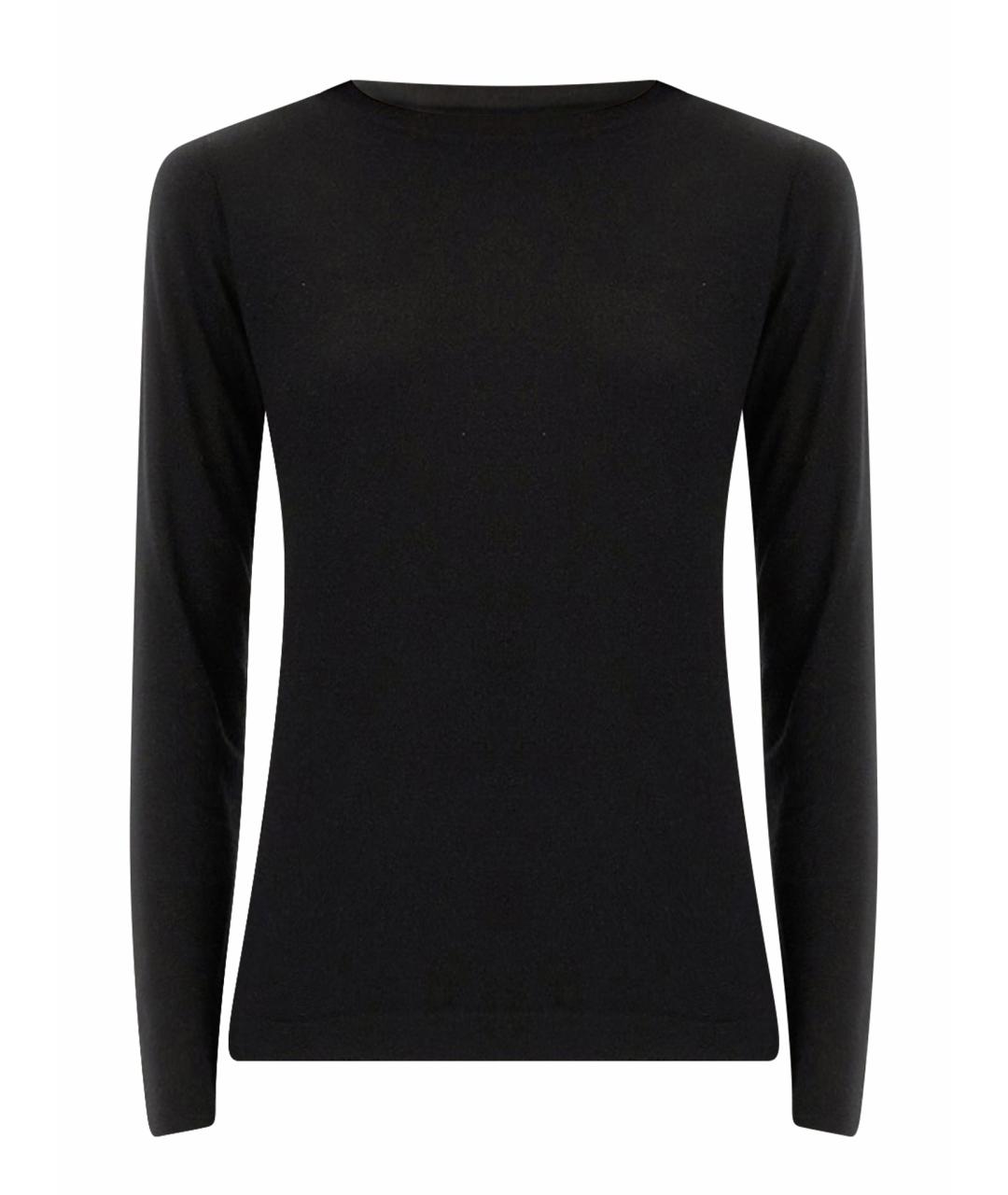 BRUNELLO CUCINELLI Черный кашемировый джемпер / свитер, фото 1