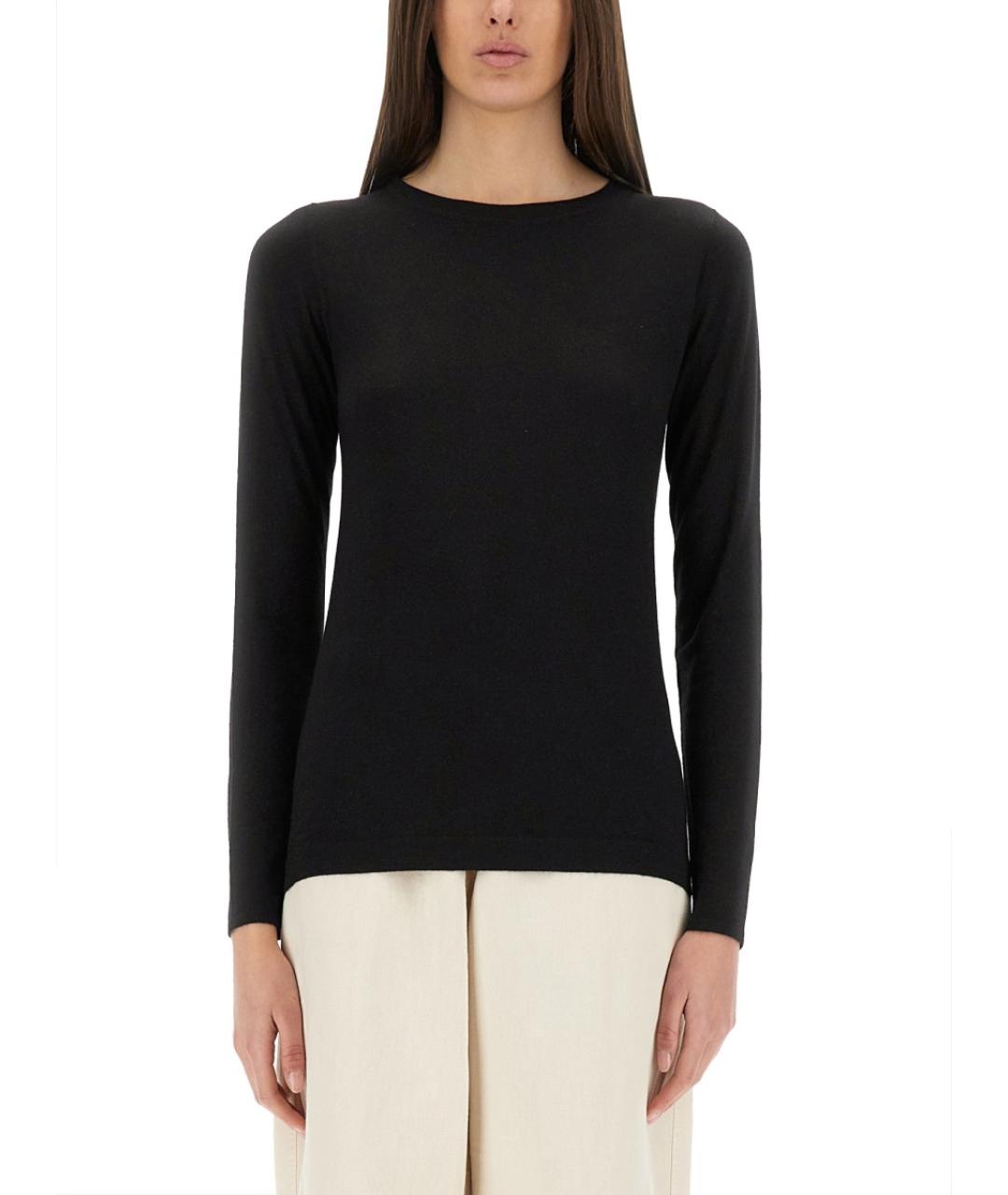 BRUNELLO CUCINELLI Черный кашемировый джемпер / свитер, фото 5