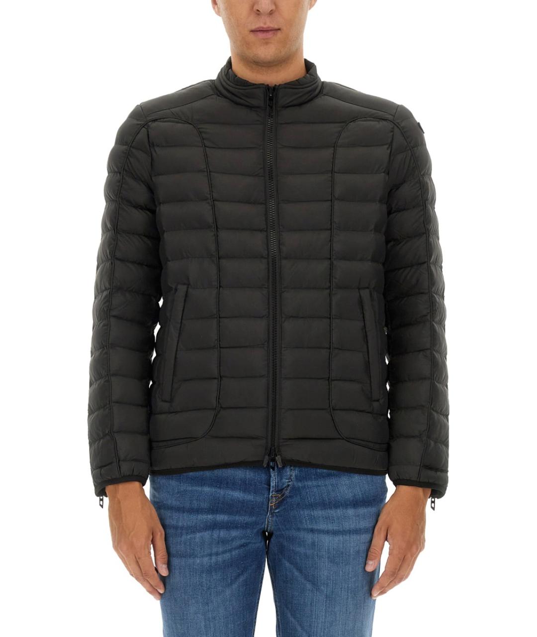 DIESEL Черная полиэстеровая куртка, фото 2
