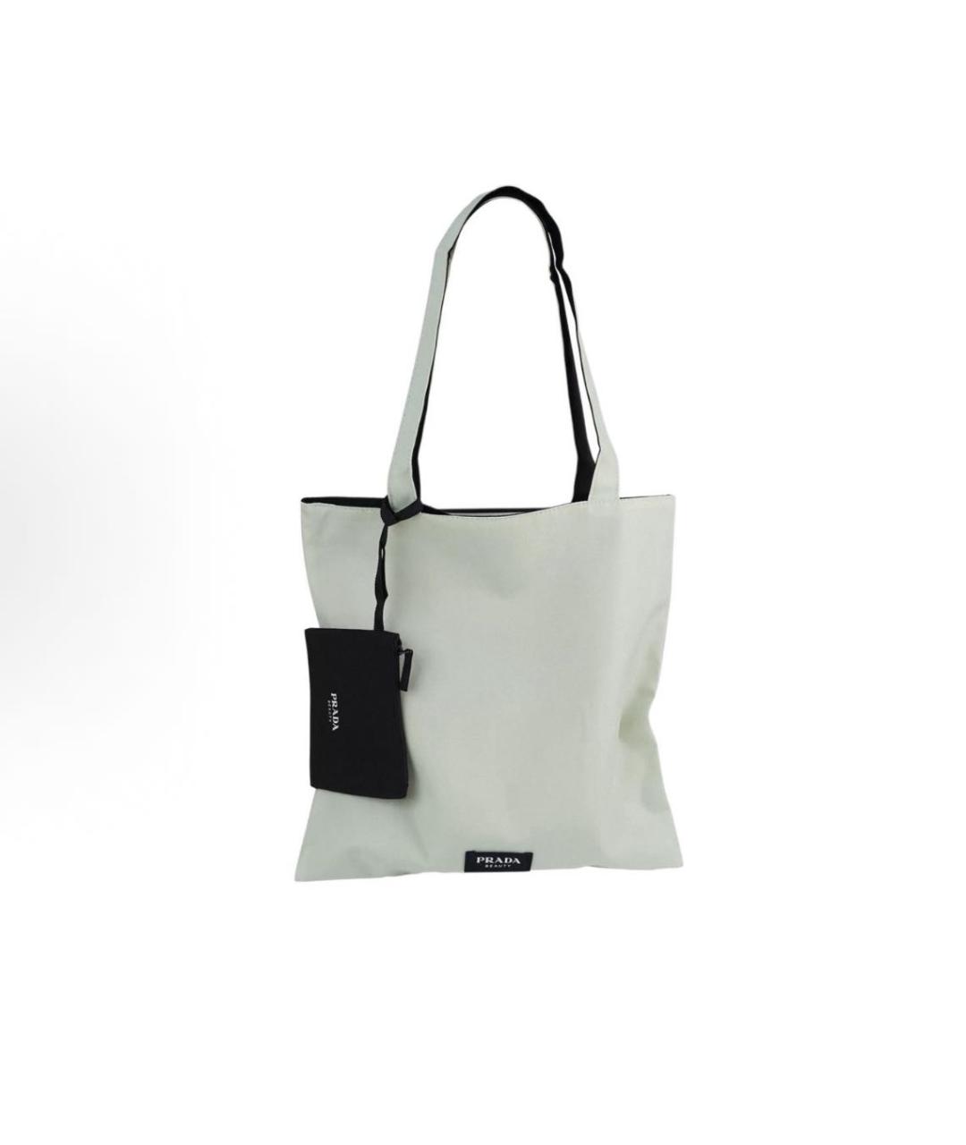 PRADA Салатовая пляжная сумка, фото 5