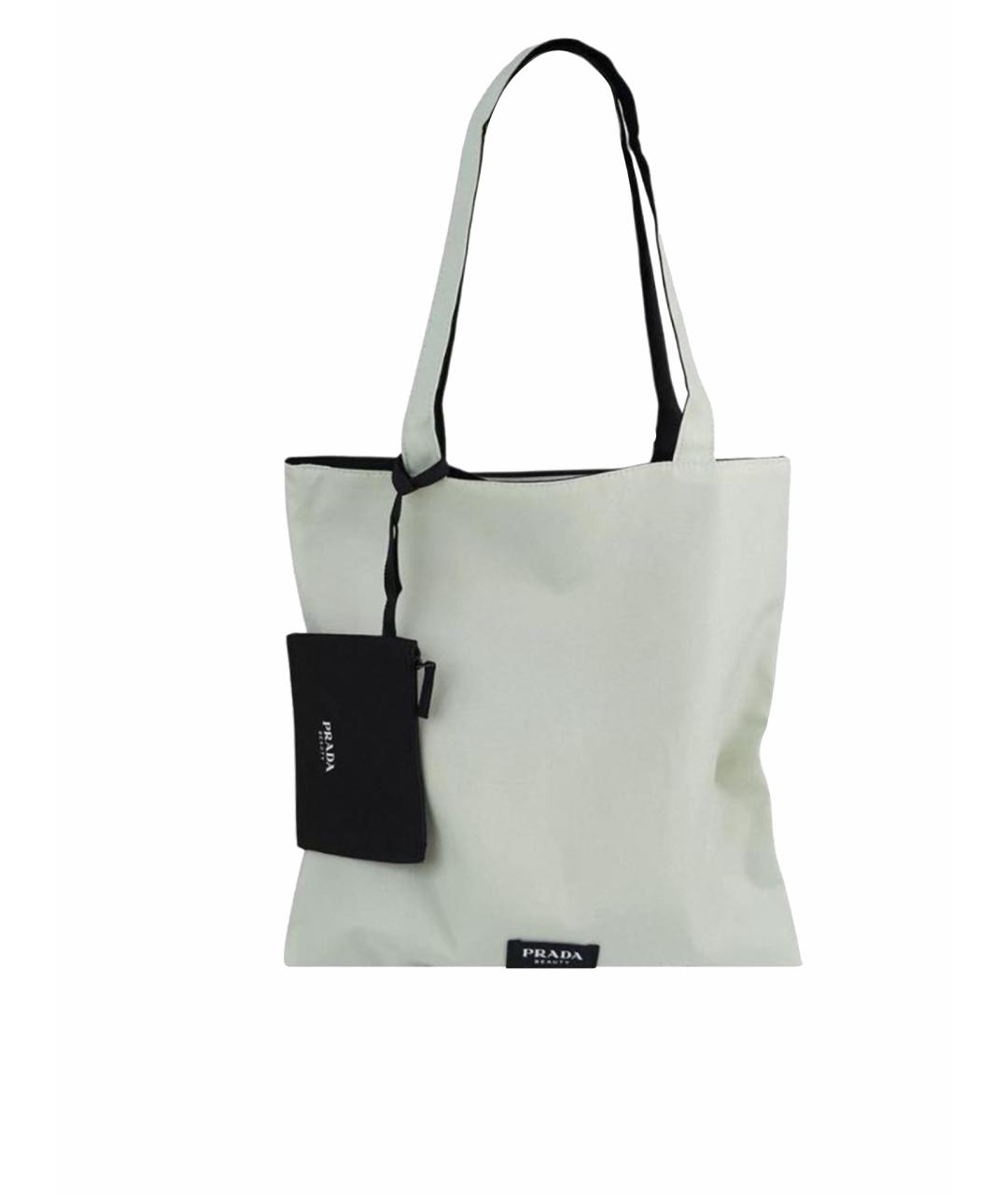 PRADA Салатовая пляжная сумка, фото 1
