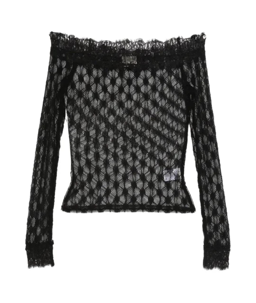ISABEL MARANT Черная полиамидовая блузы, фото 1