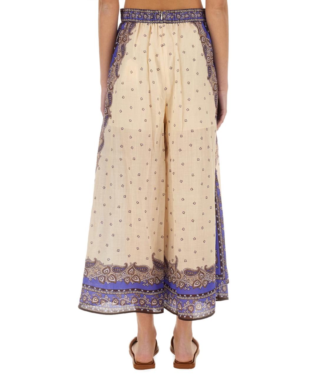 ZIMMERMANN Мульти прямые брюки, фото 3