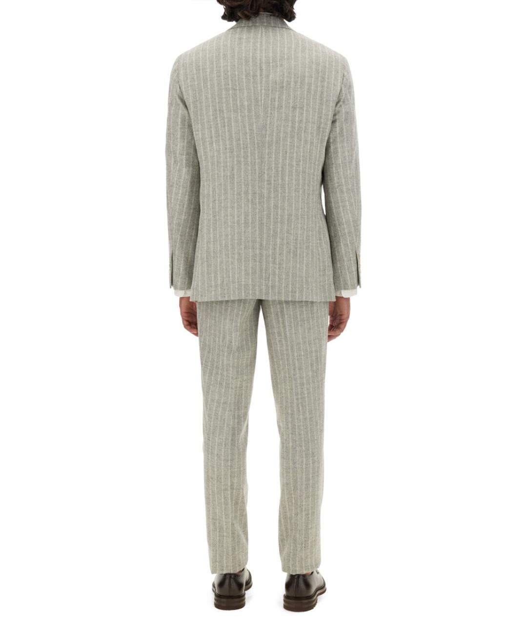 BRUNELLO CUCINELLI Белый классический костюм, фото 4