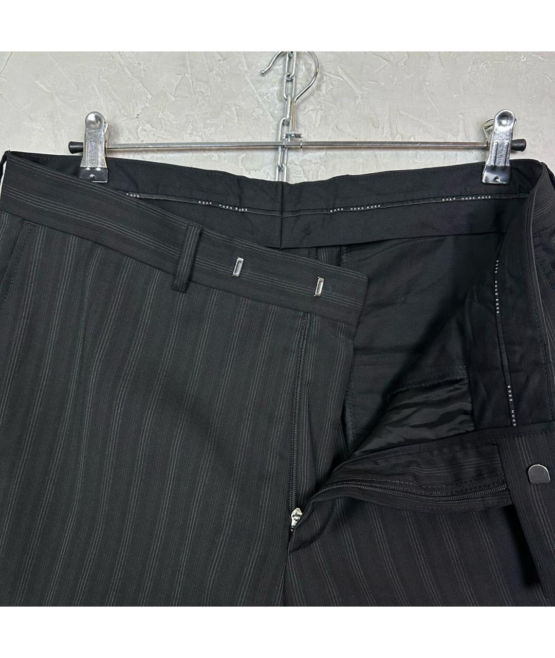 HUGO BOSS Черный классический костюм, фото 3