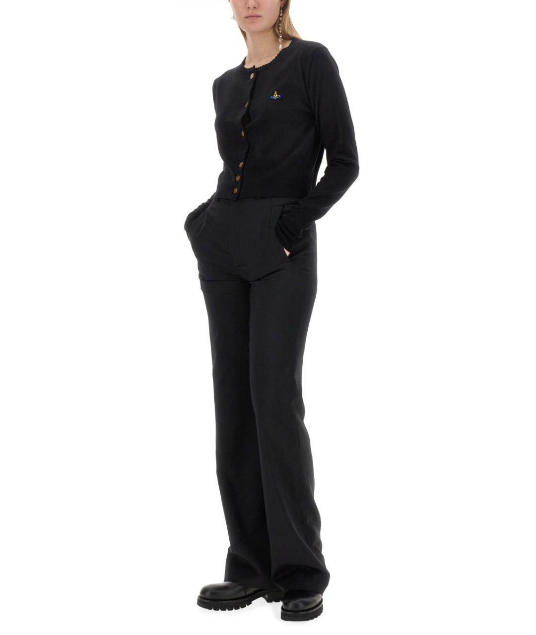 VIVIENNE WESTWOOD Черный шерстяной джемпер / свитер, фото 3