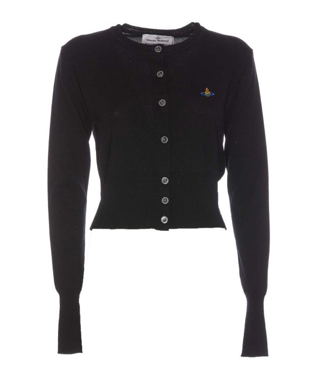 VIVIENNE WESTWOOD Черный шерстяной джемпер / свитер, фото 1