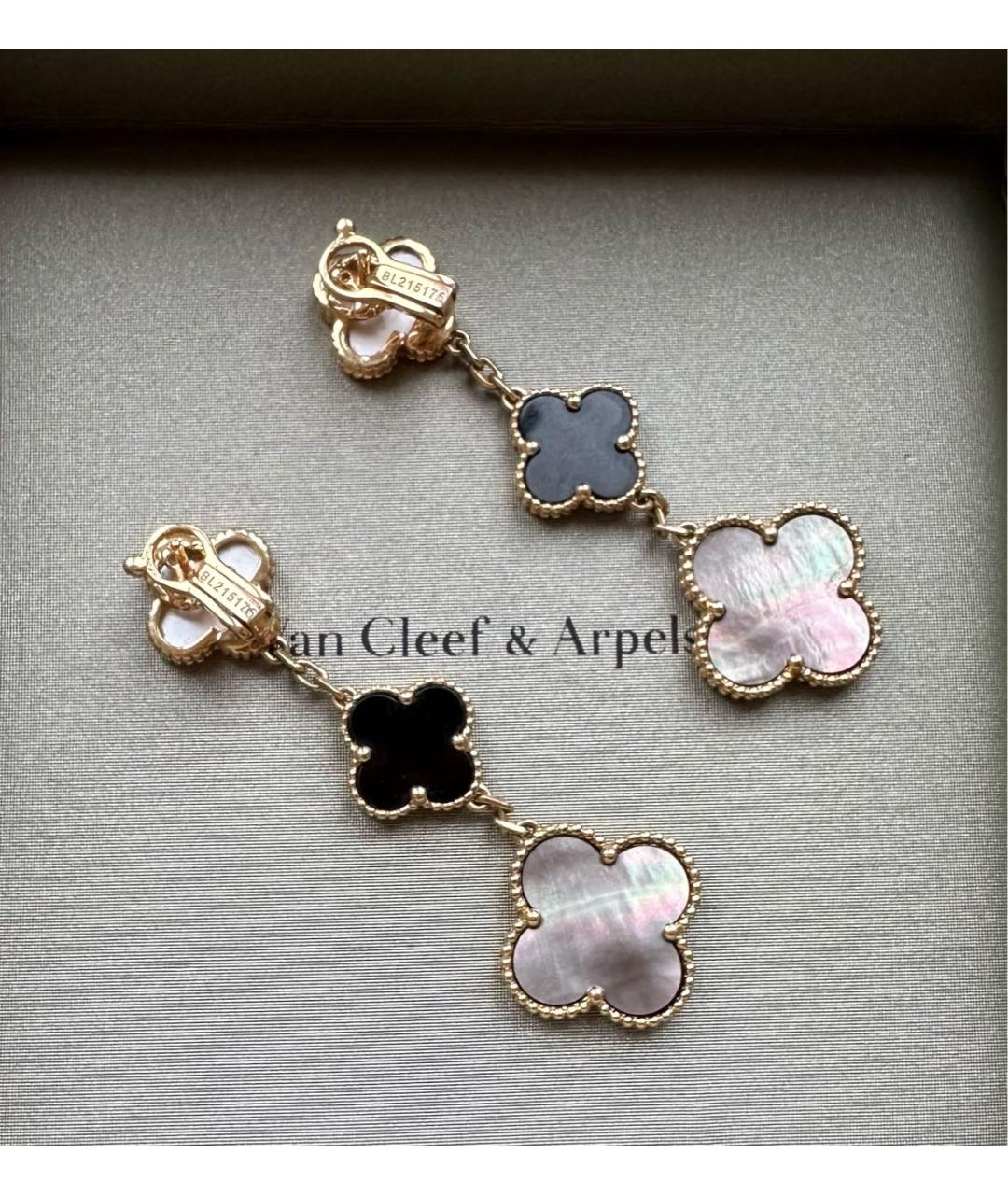 VAN CLEEF & ARPELS Мульти серьги из желтого золота, фото 2