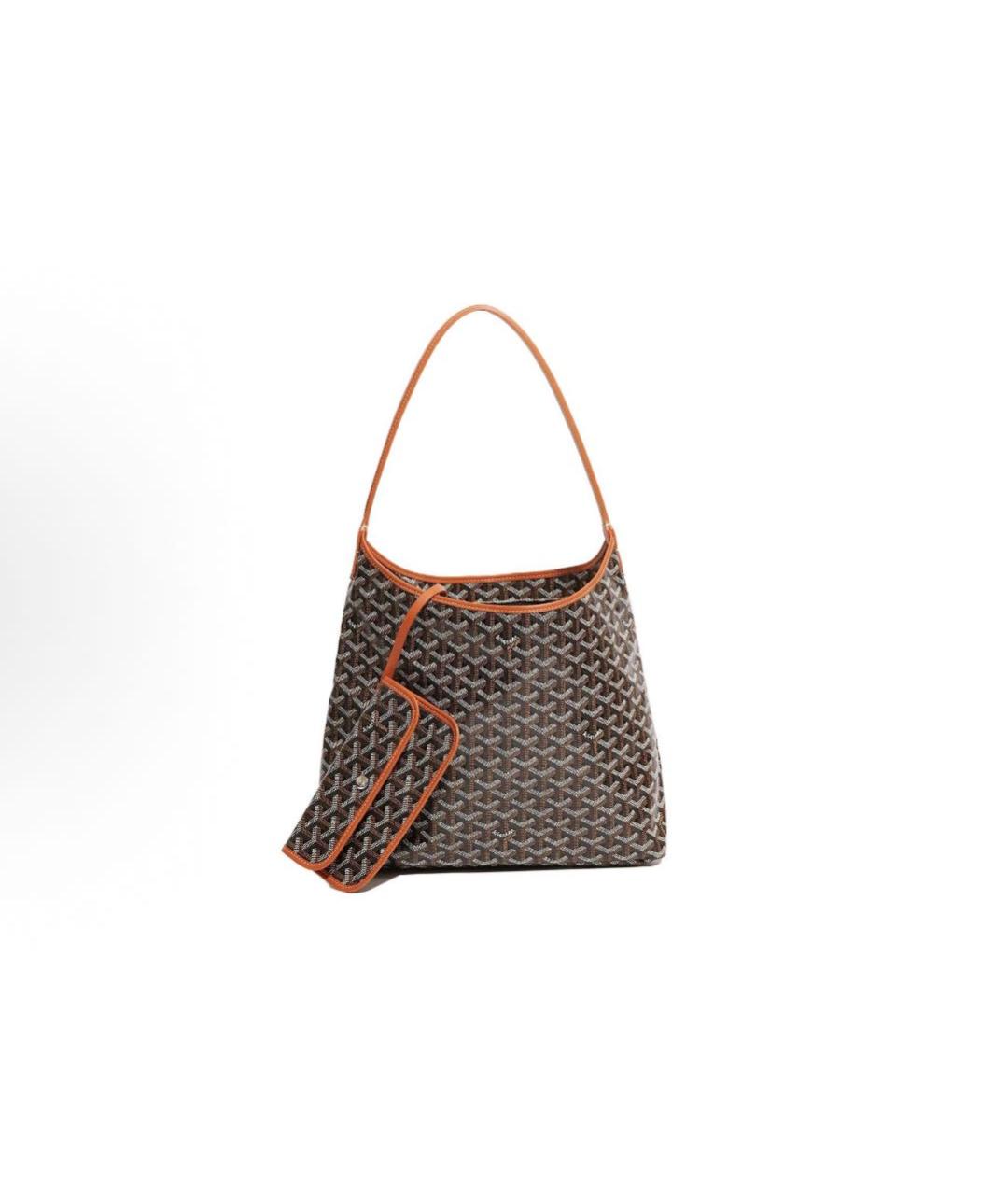 GOYARD Антрацитовая сумка с короткими ручками, фото 4