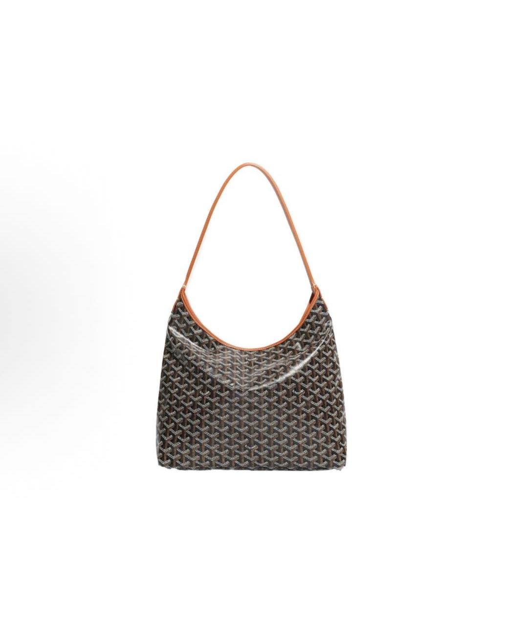 GOYARD Антрацитовая сумка с короткими ручками, фото 2