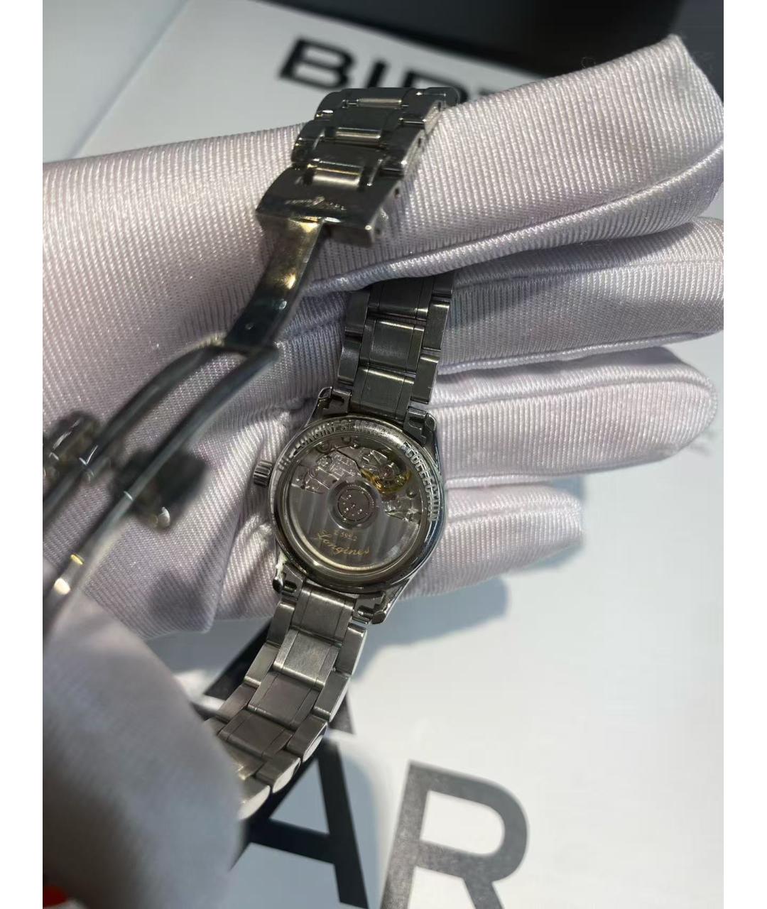 LONGINES Серебряные металлические часы, фото 3