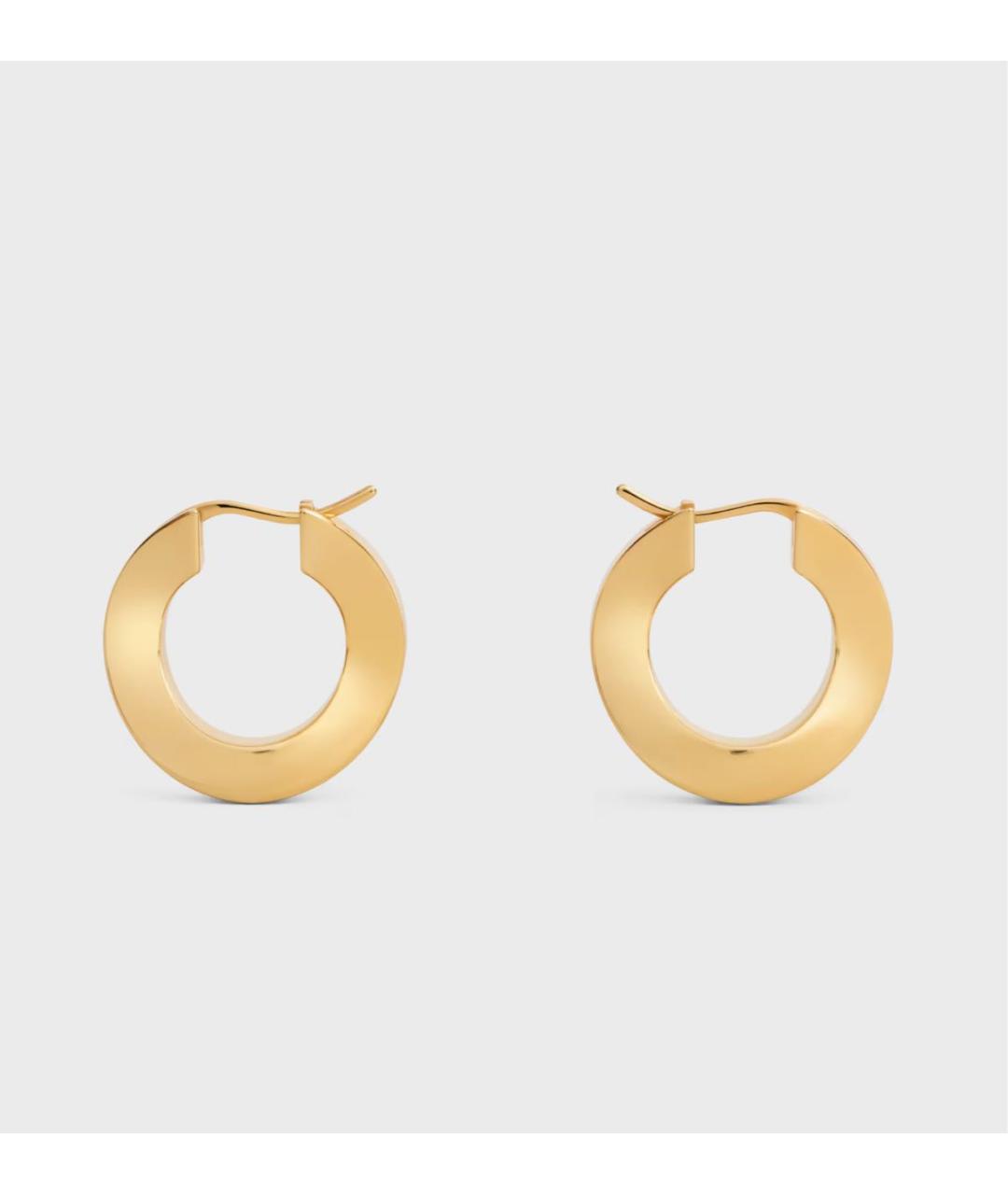 CELINE Золотые серьги, фото 4