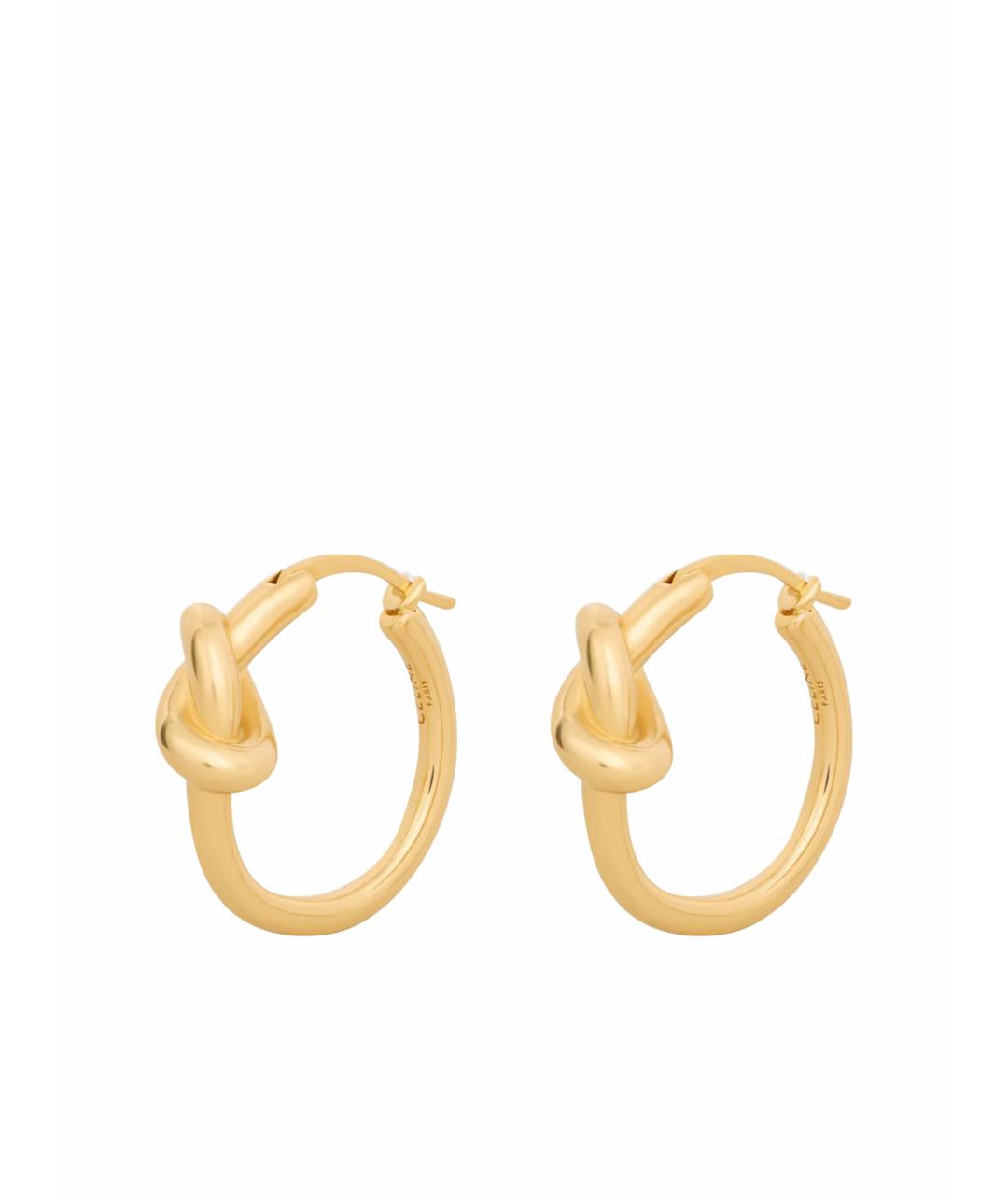 CELINE Золотые серьги, фото 1