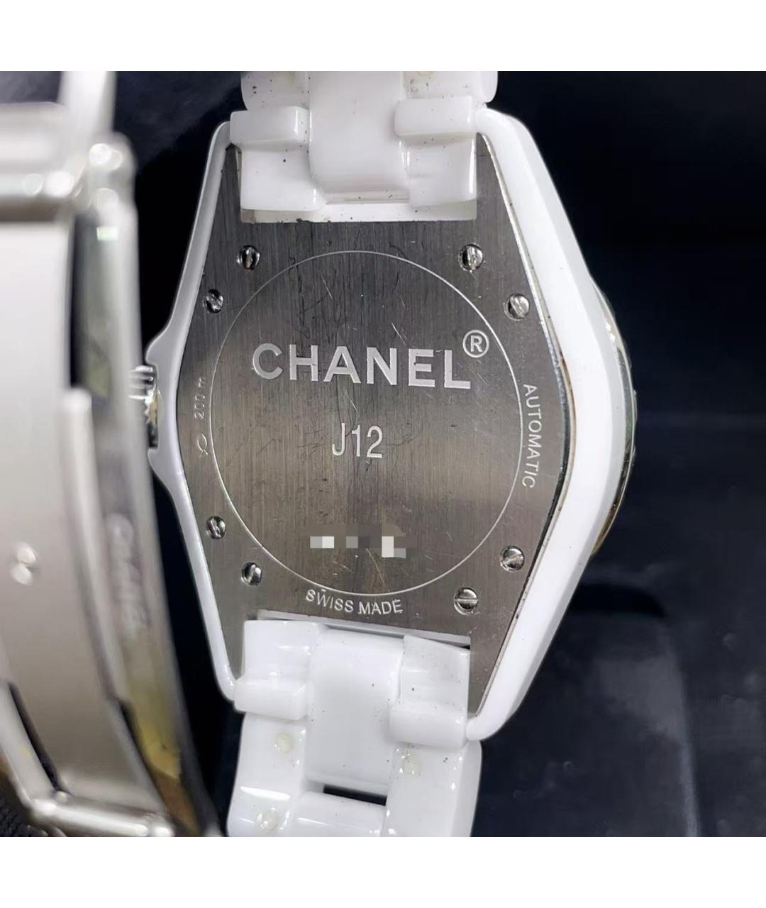 CHANEL Белые керамические часы, фото 5