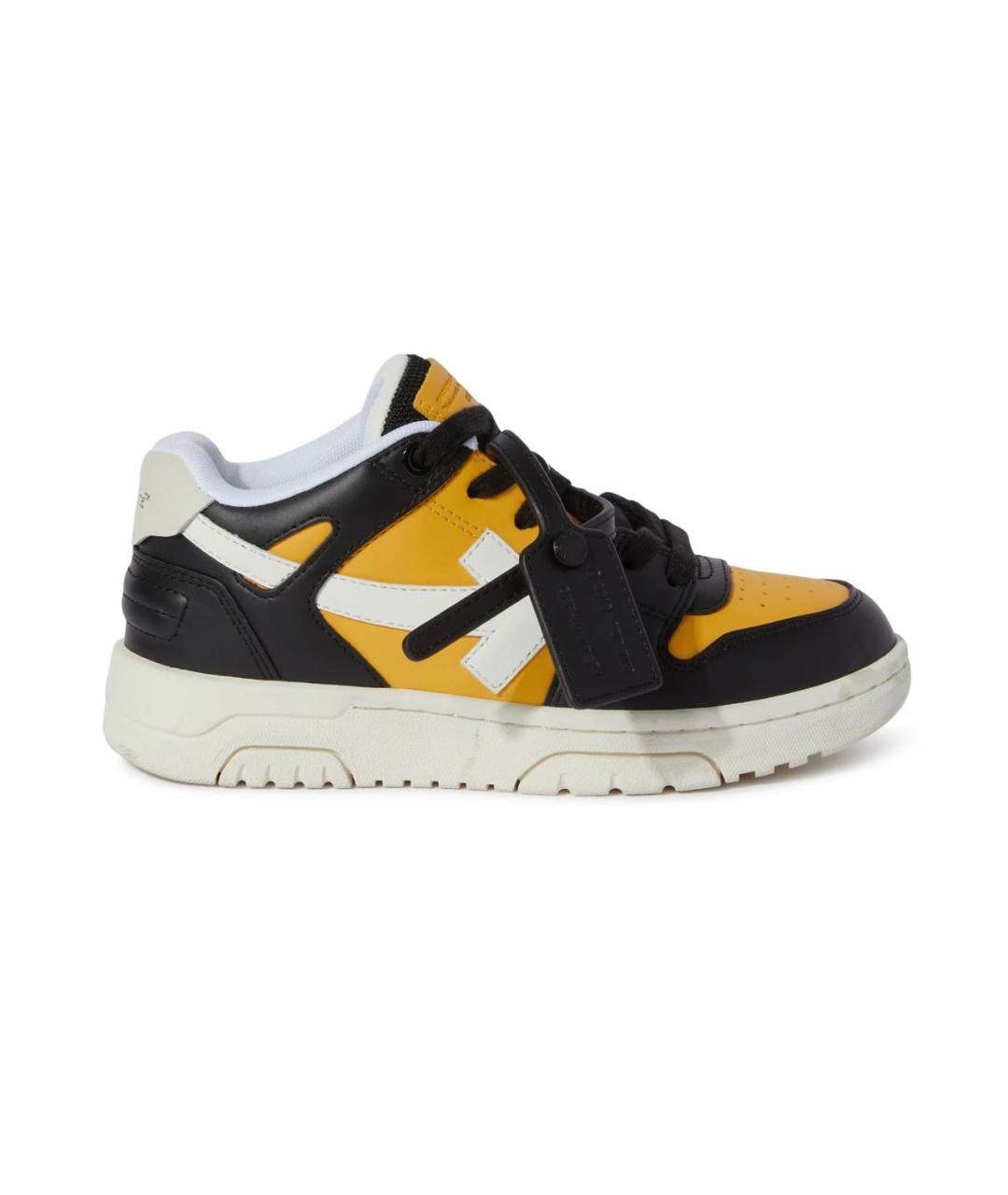 OFF-WHITE Мульти кожаные кеды, фото 7