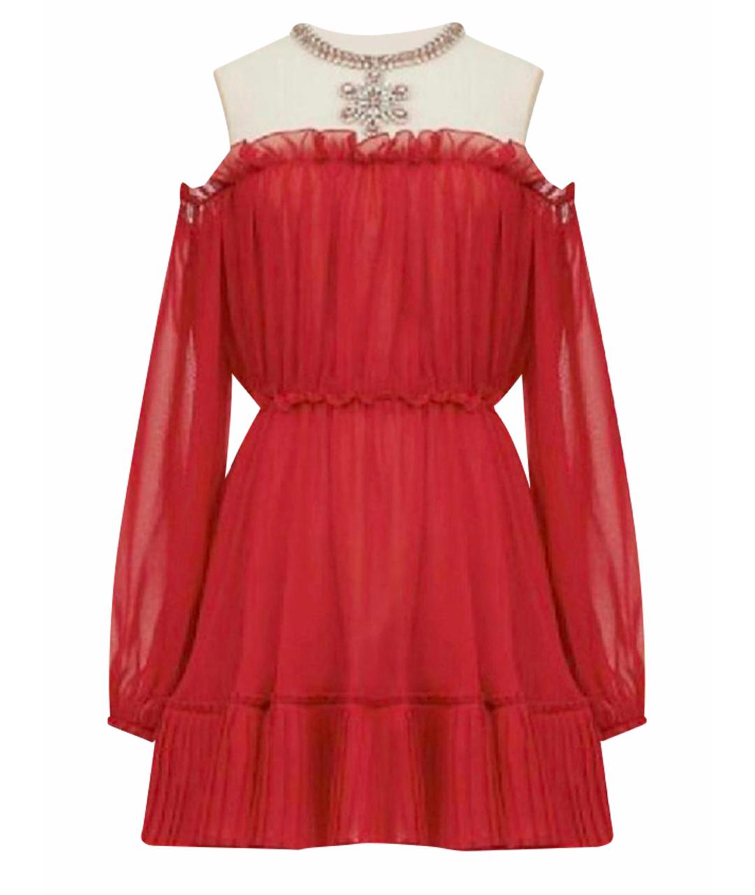 GIAMBATTISTA VALLI Красное вечернее платье, фото 1