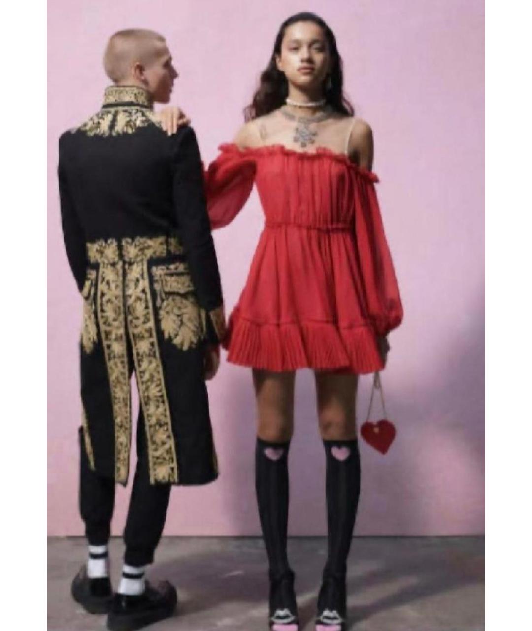 GIAMBATTISTA VALLI Красное вечернее платье, фото 4