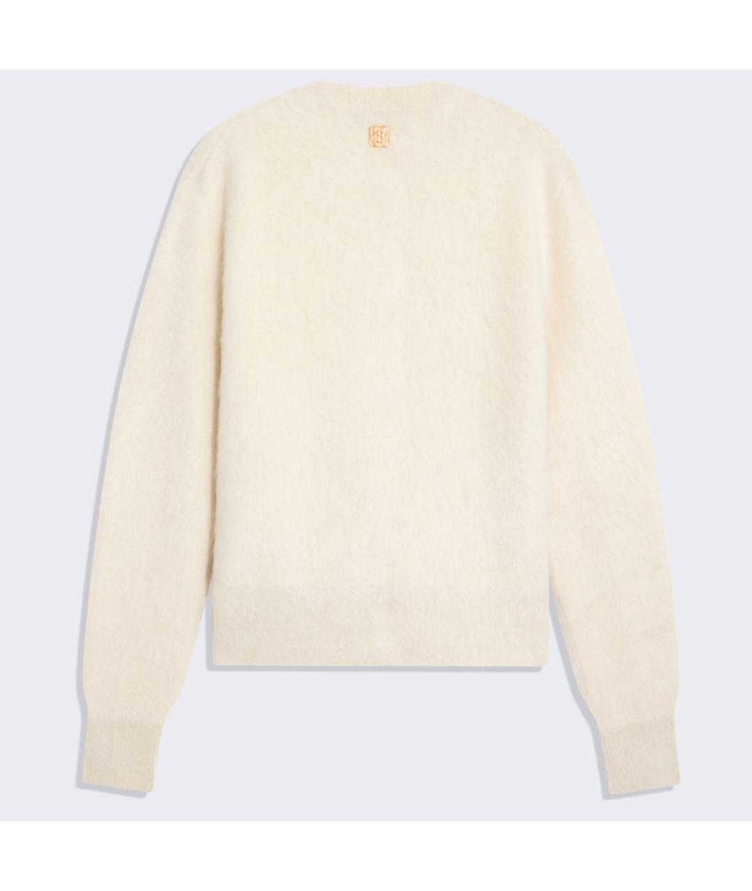 SCHIAPARELLI Бежевый меховой кардиган, фото 5