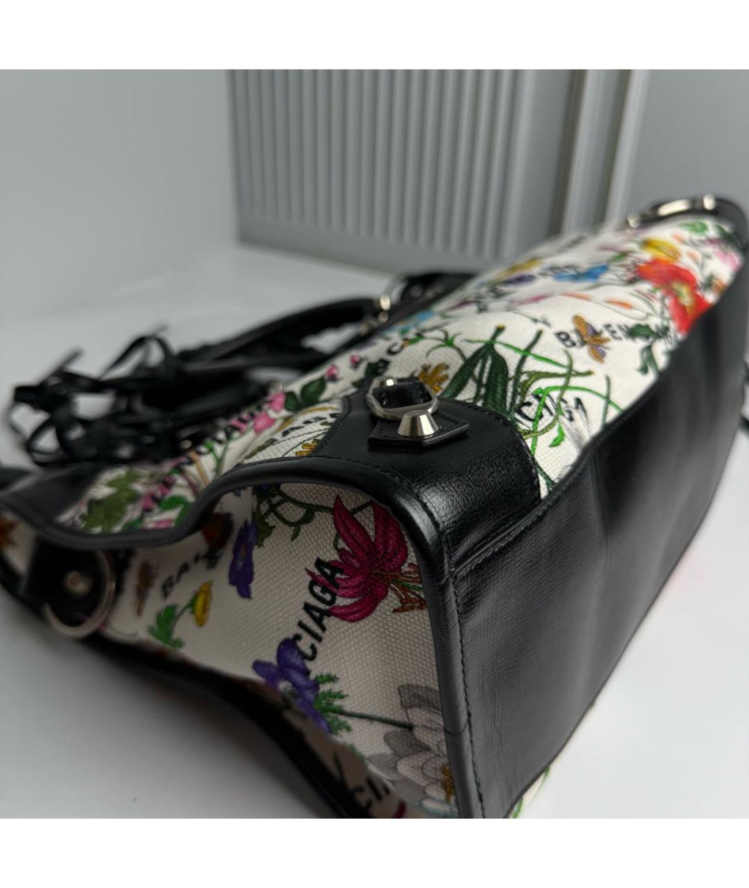 BALENCIAGA Мульти кожаная сумка с короткими ручками, фото 5