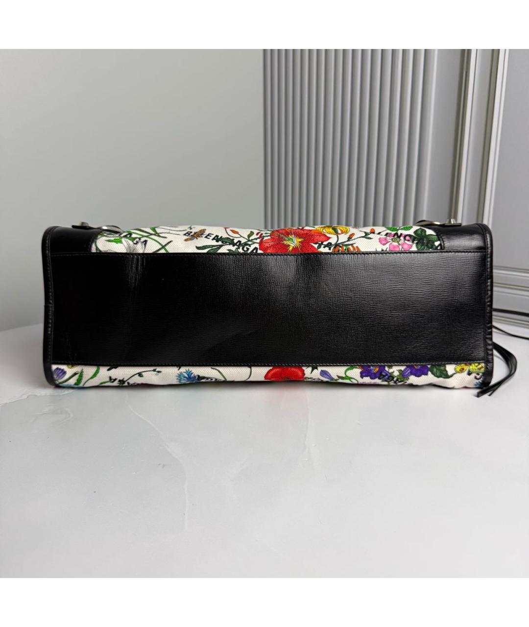 BALENCIAGA Мульти кожаная сумка с короткими ручками, фото 4