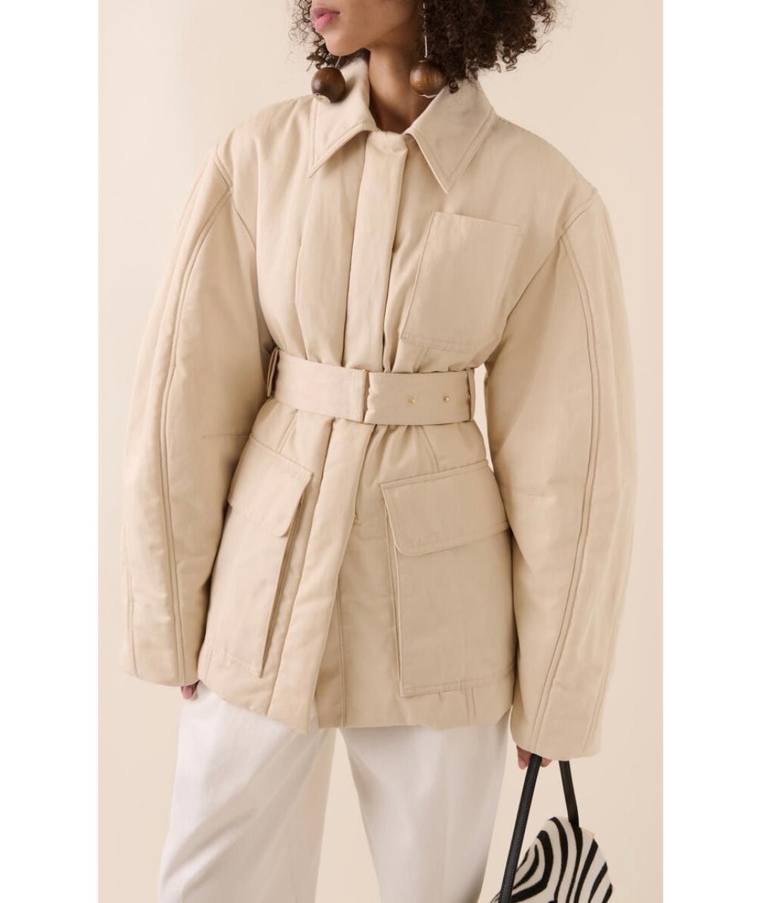 JACQUEMUS Бежевая куртка, фото 2