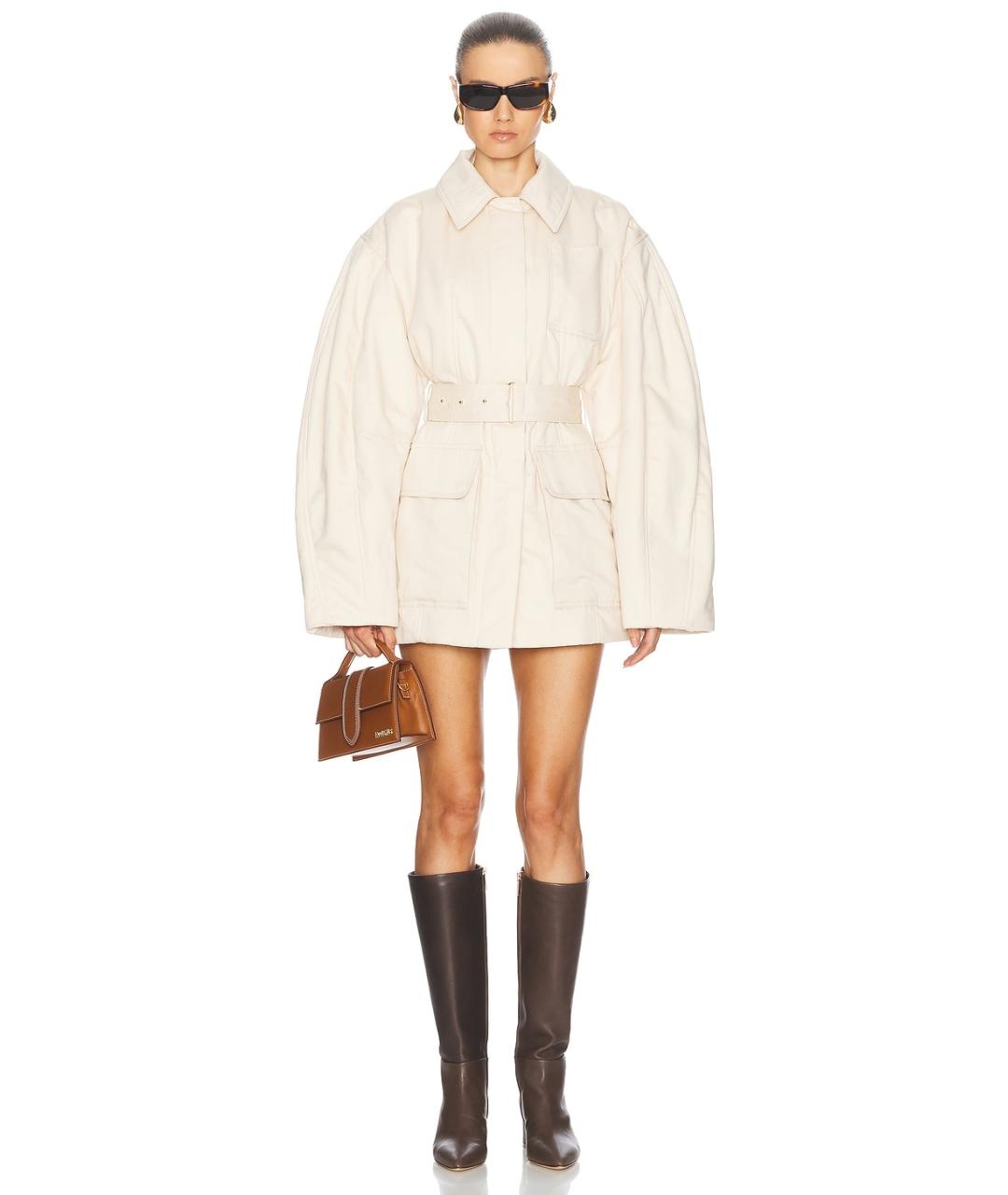 JACQUEMUS Бежевая куртка, фото 8