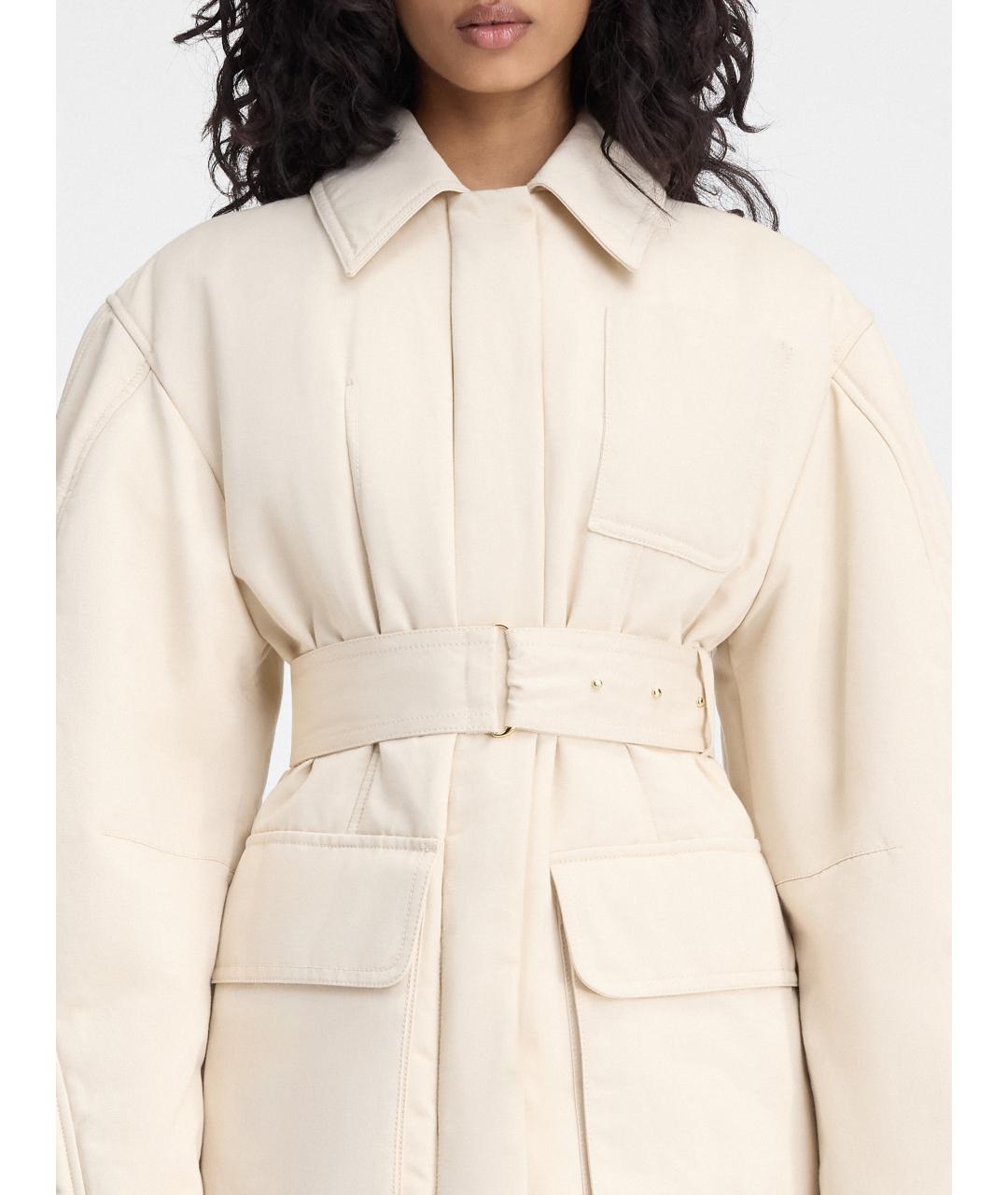 JACQUEMUS Бежевая куртка, фото 7