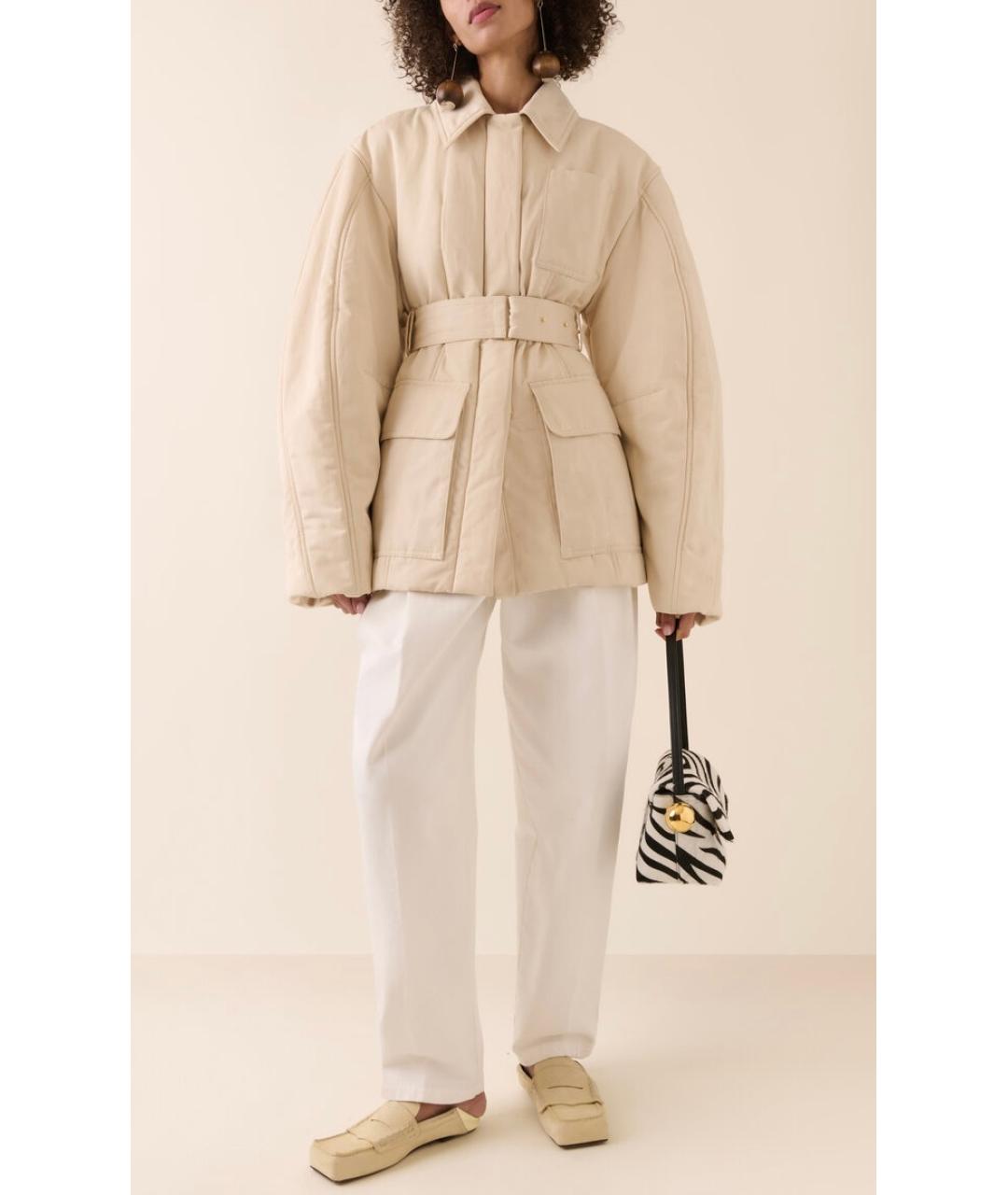JACQUEMUS Бежевая куртка, фото 3