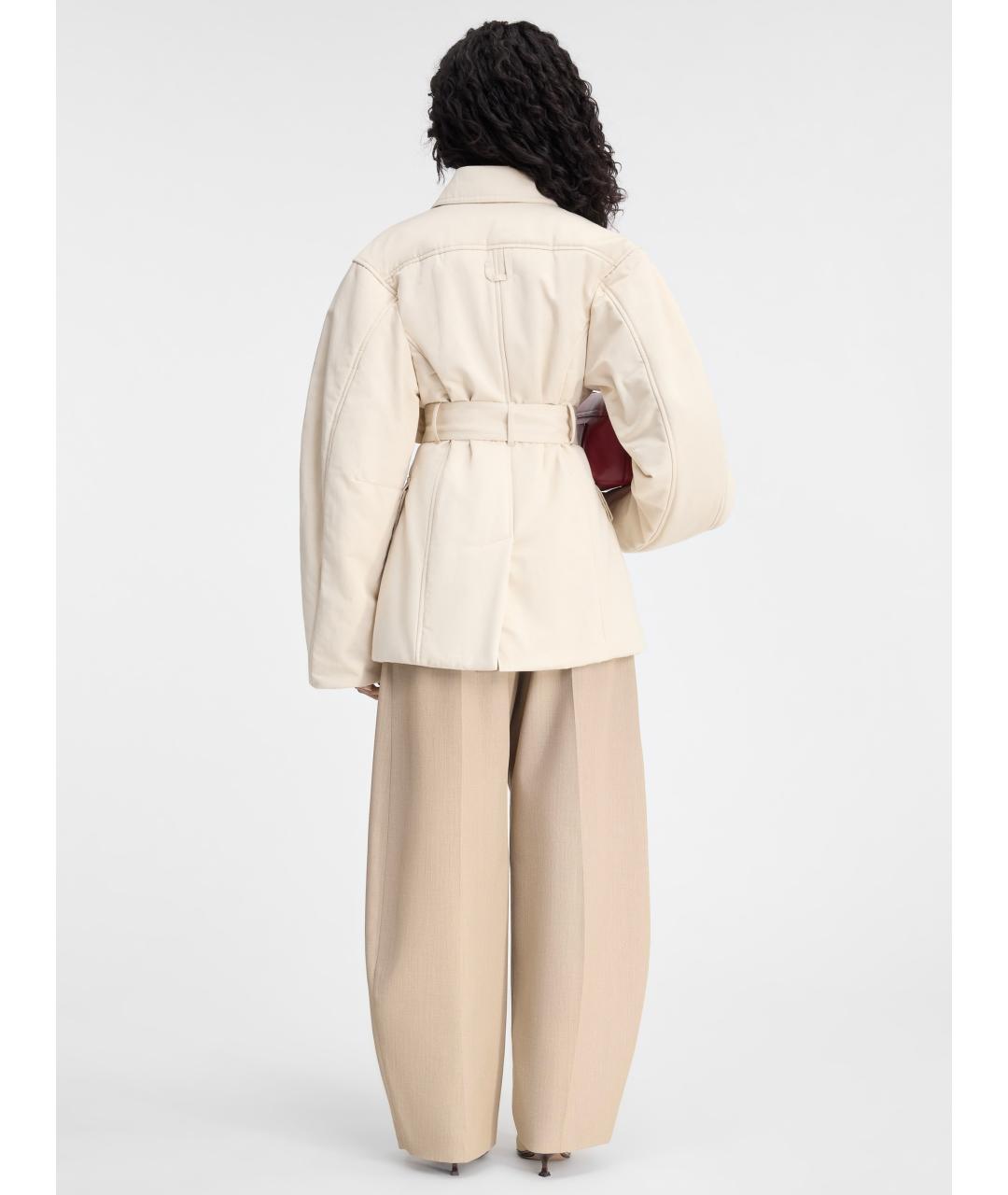 JACQUEMUS Бежевая куртка, фото 6