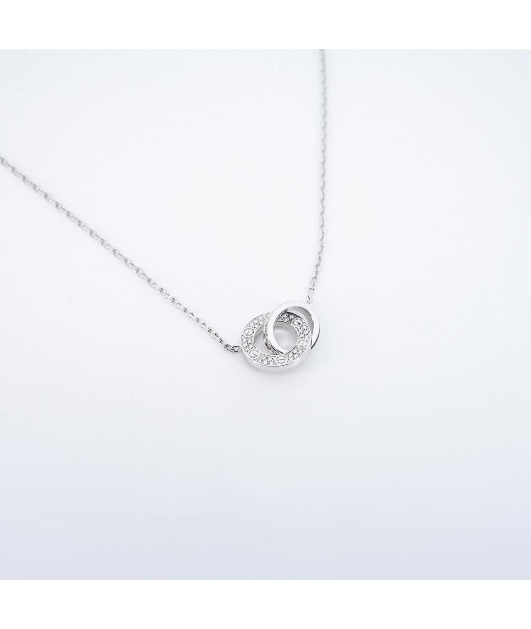CARTIER Подвеска из белого золота, фото 4