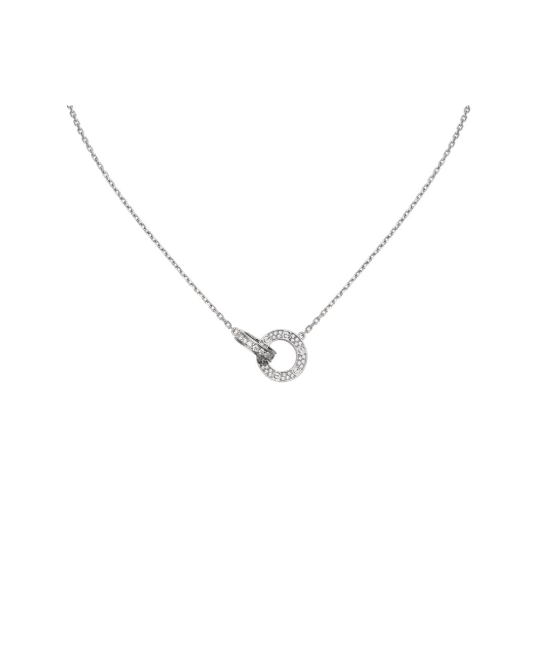 CARTIER Подвеска из белого золота, фото 1