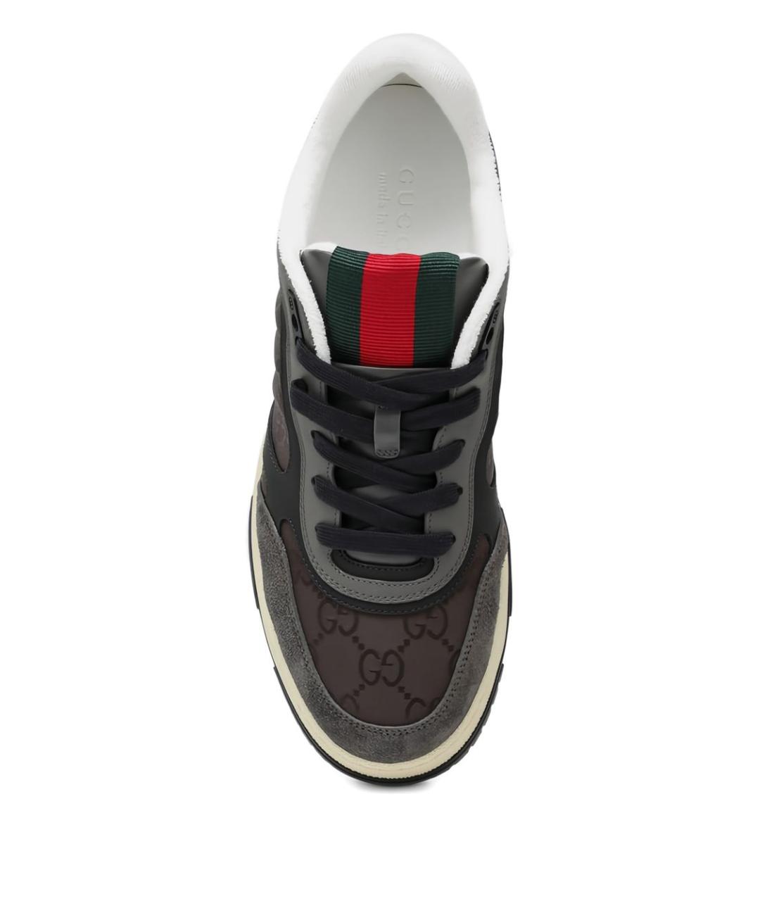 GUCCI Мульти низкие кроссовки / кеды, фото 3