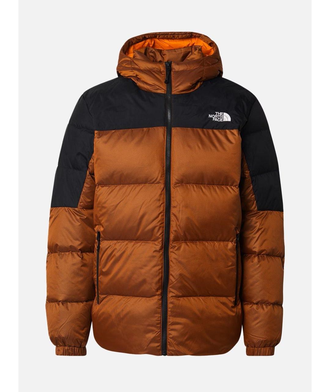 THE NORTH FACE Оранжевый полиэстеровый пуховик, фото 5