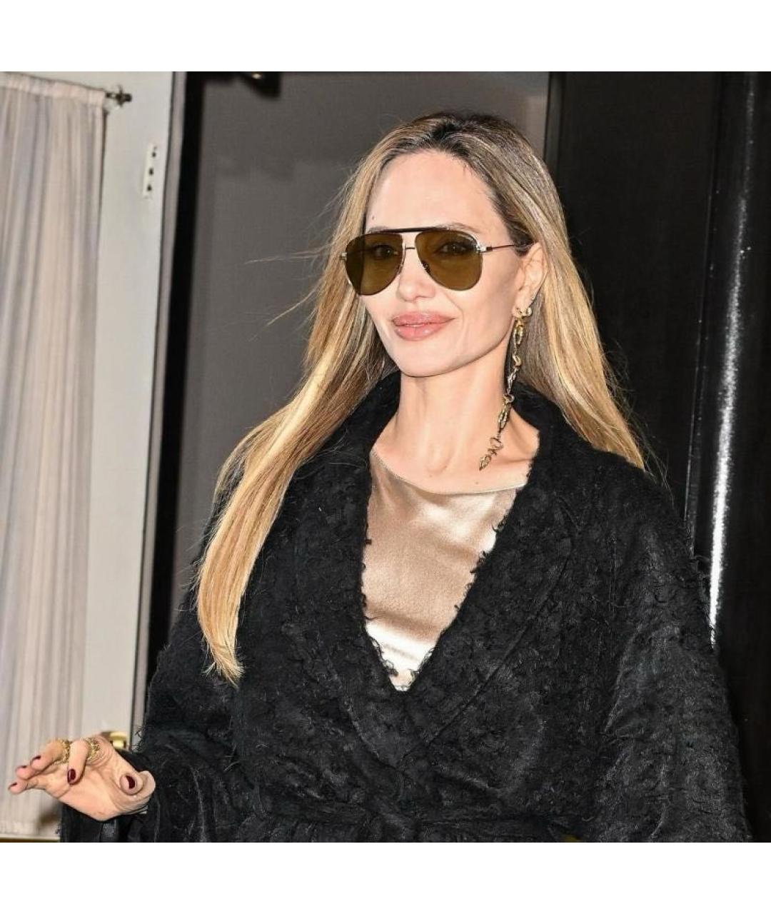 TOM FORD Зеленые металлические солнцезащитные очки, фото 3