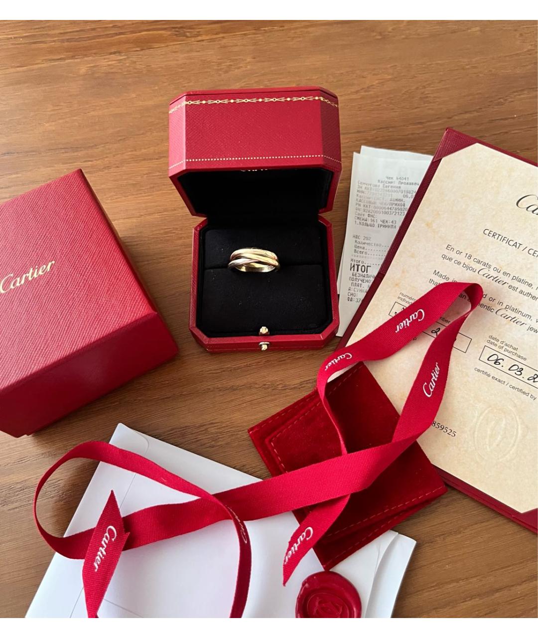CARTIER Кольцо, фото 2