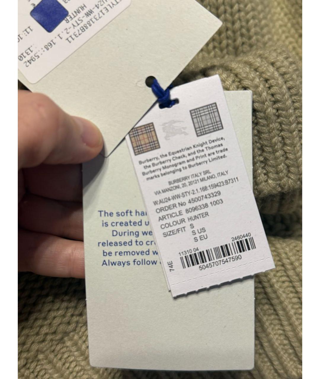 BURBERRY Кашемировый джемпер / свитер, фото 4