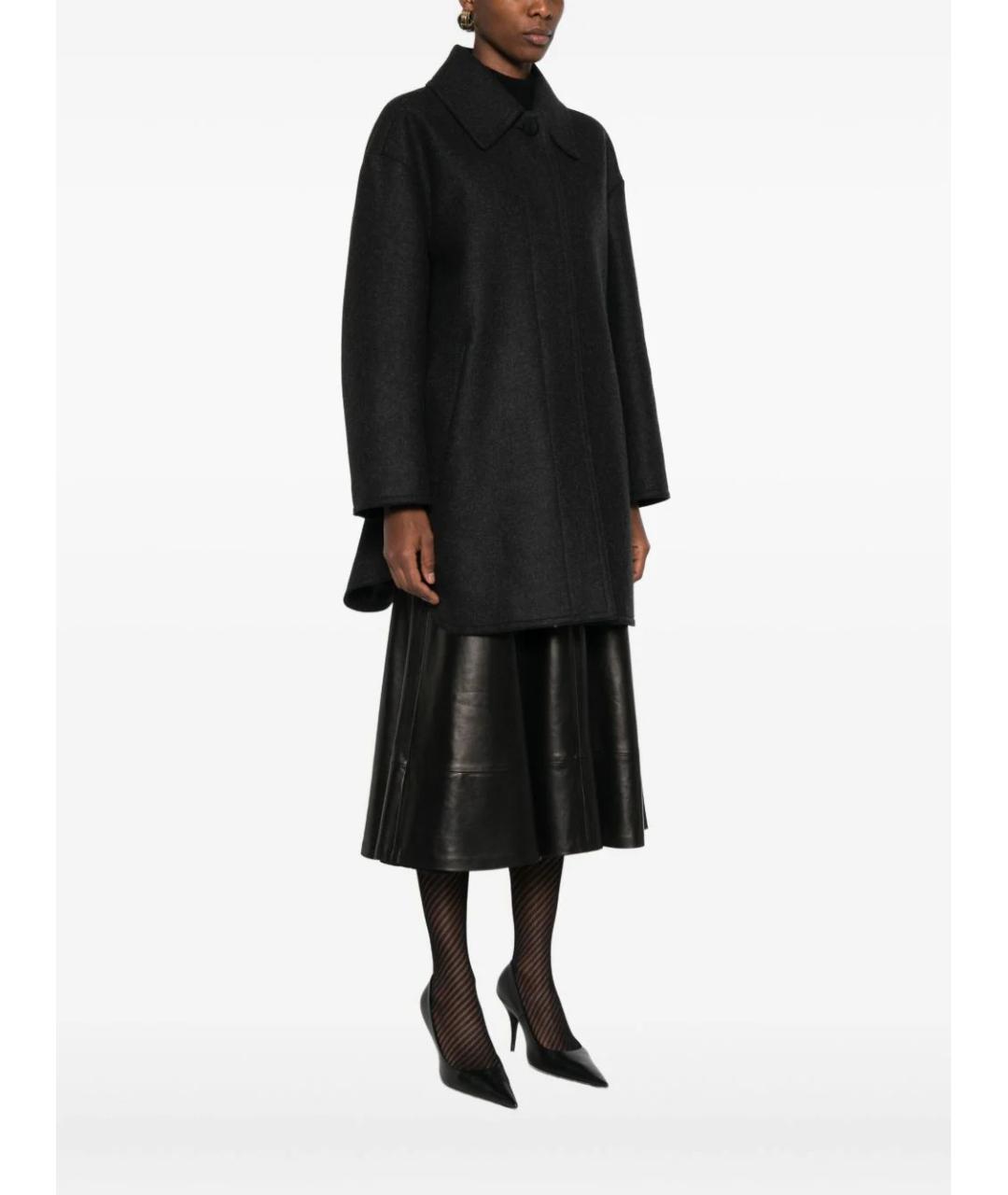 FENDI Серое вискозное пальто, фото 3