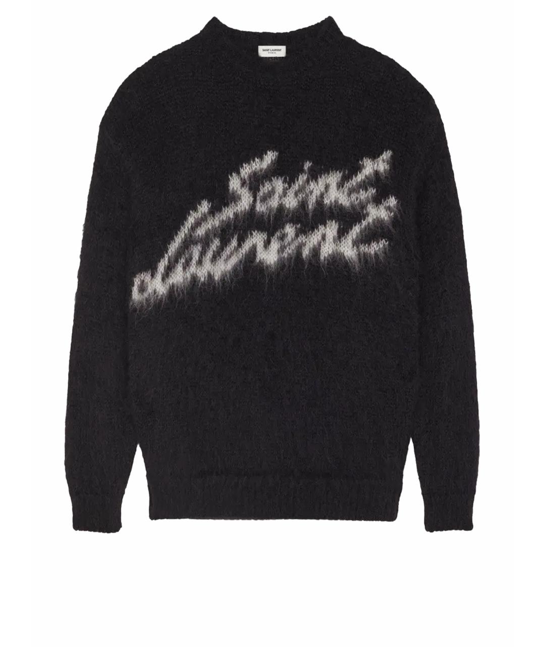 SAINT LAURENT Черный джемпер / свитер, фото 1