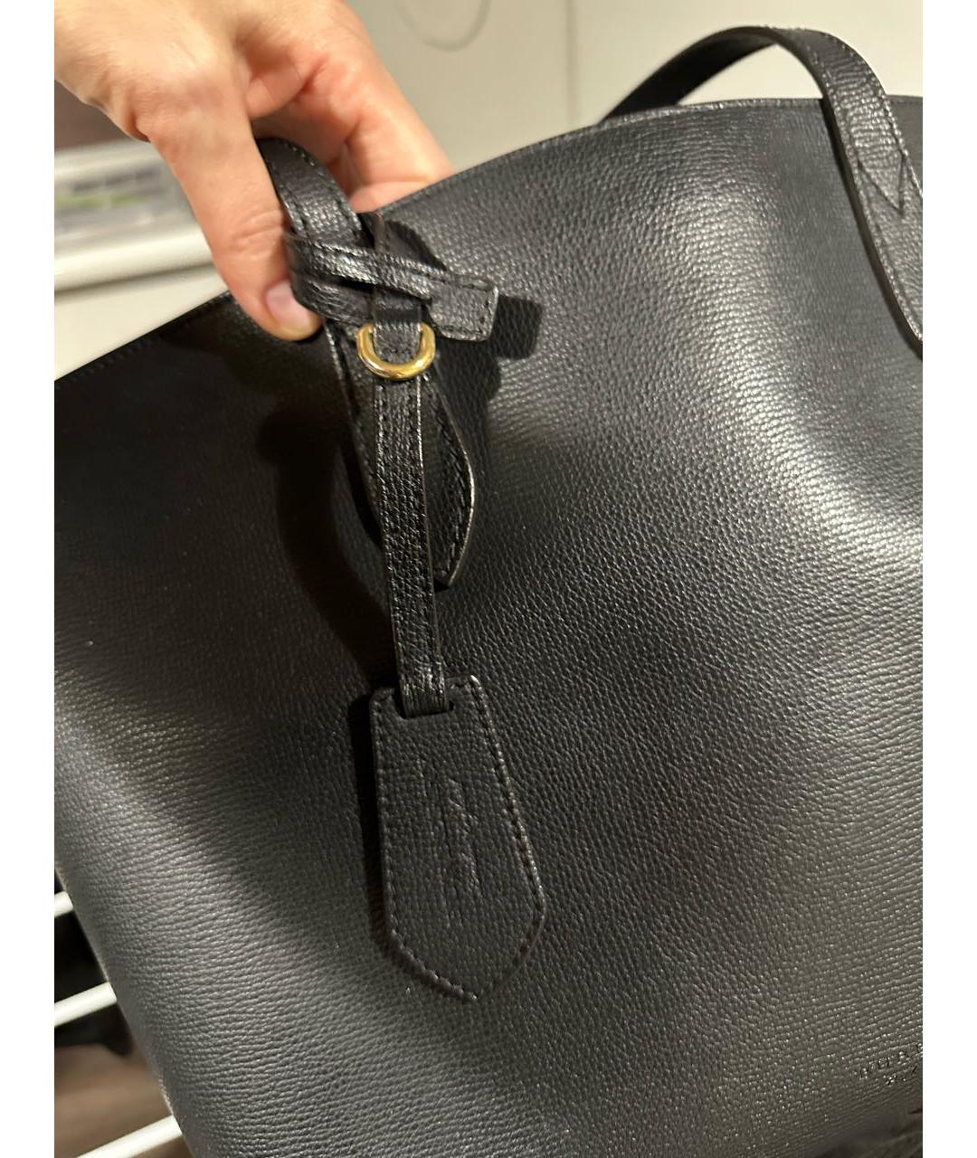 BURBERRY Черная сумка тоут, фото 4