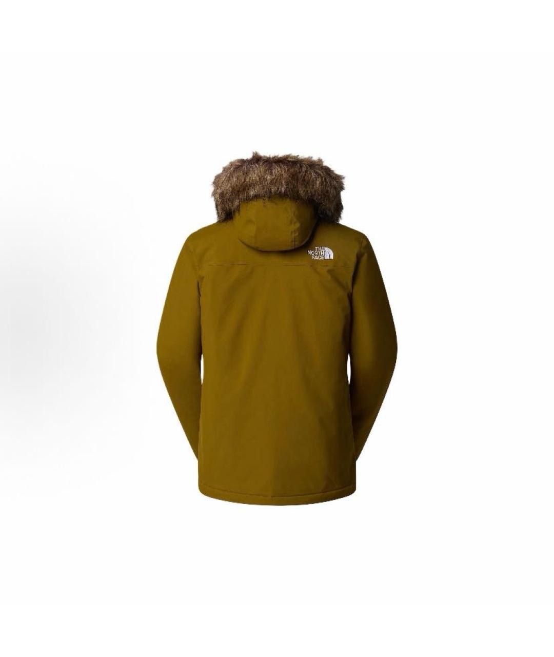 THE NORTH FACE Коричневая полиэстеровая парка, фото 2