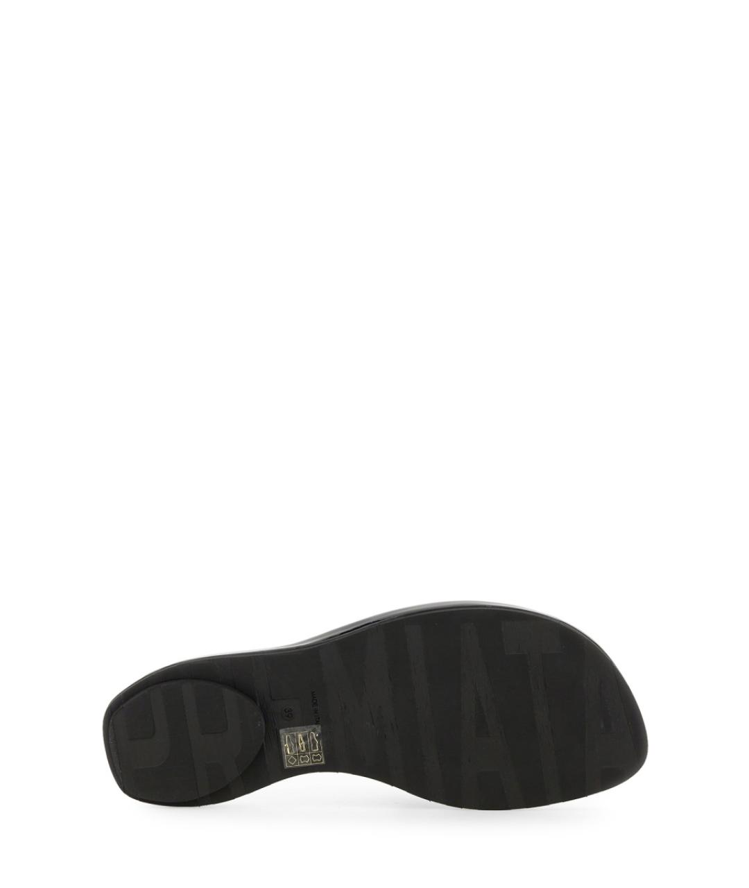 PREMIATA Черные кожаные сандалии, фото 3