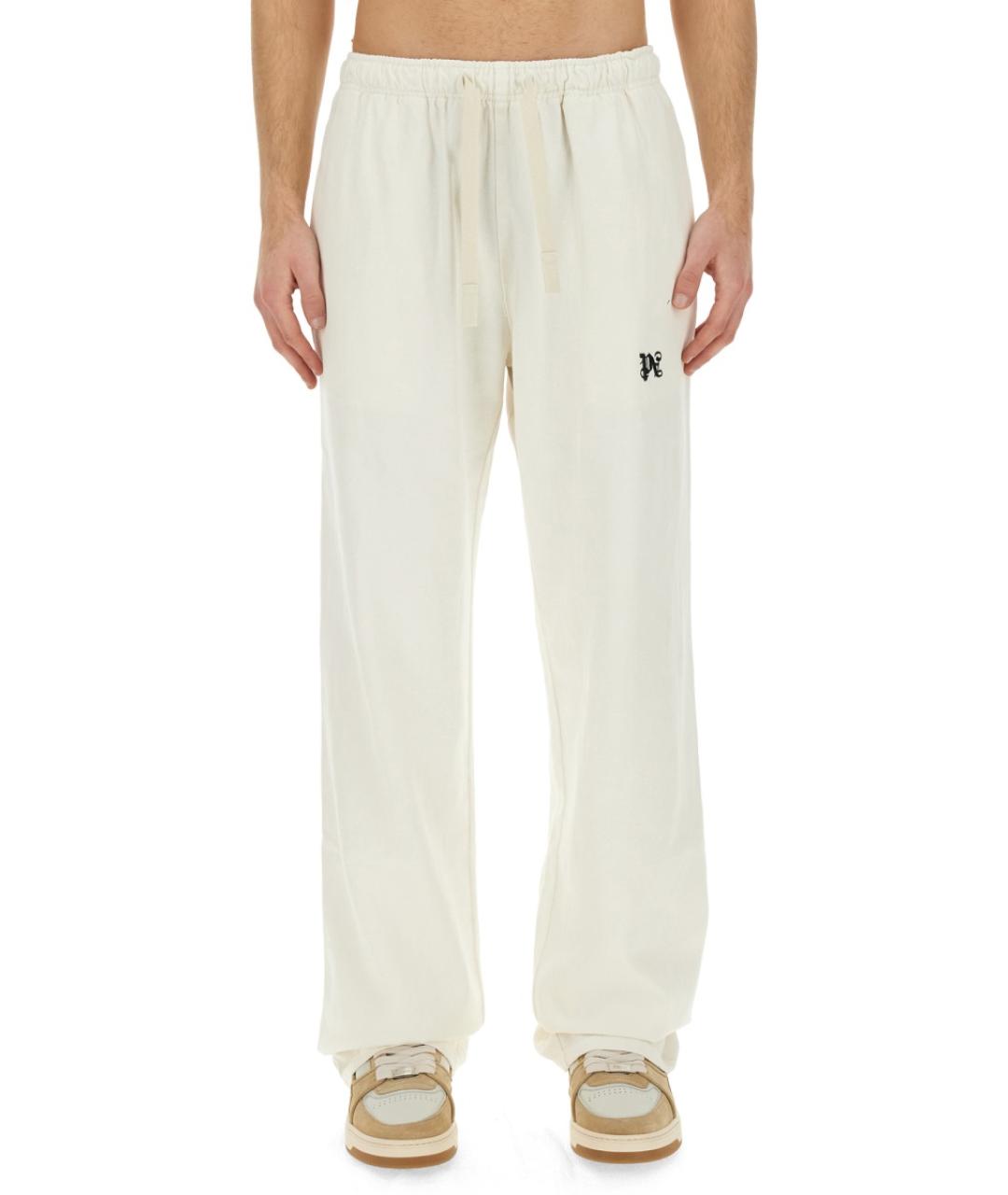 PALM ANGELS Белый хлопковый спортивный костюм, фото 2