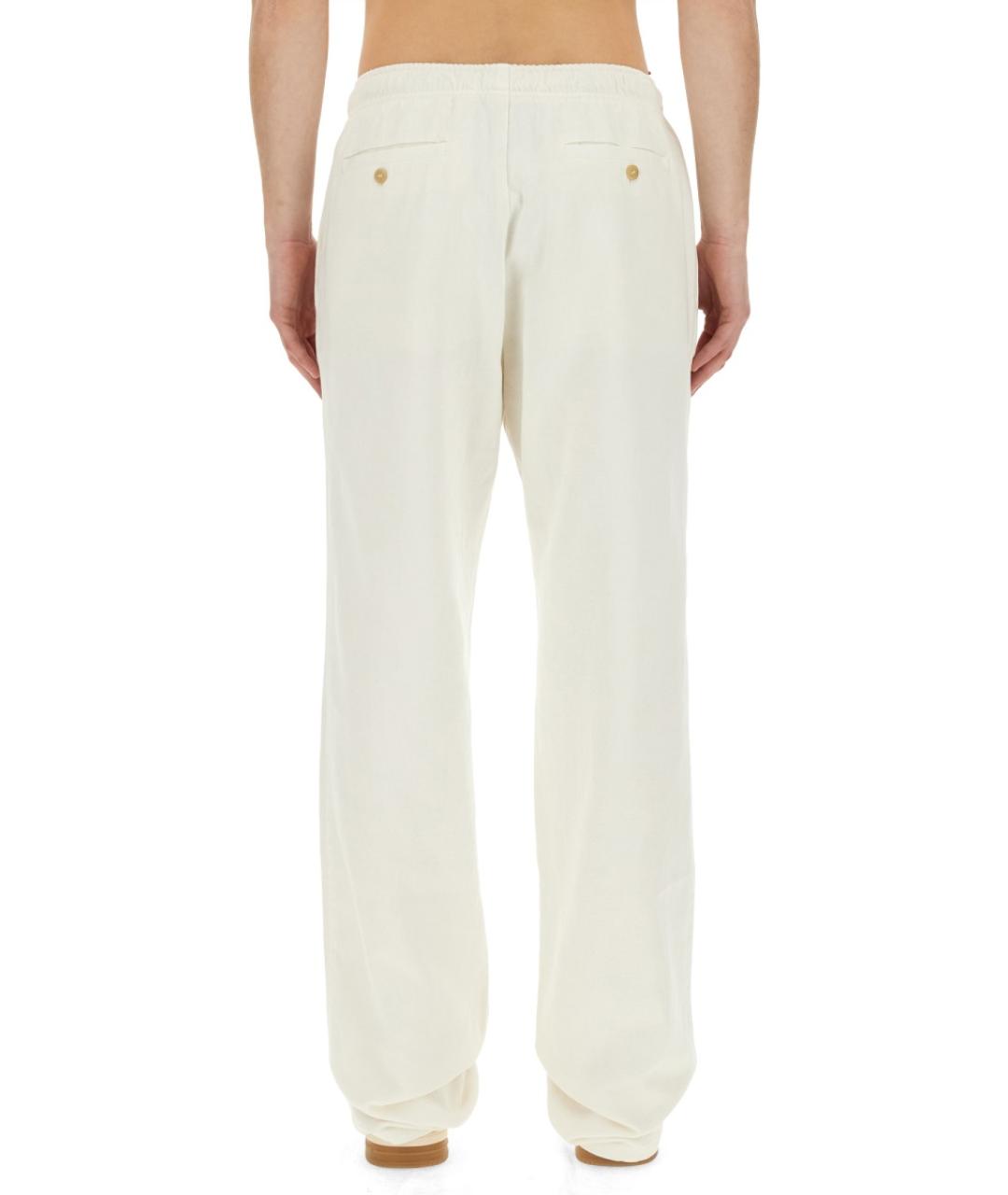 PALM ANGELS Белый хлопковый спортивный костюм, фото 4