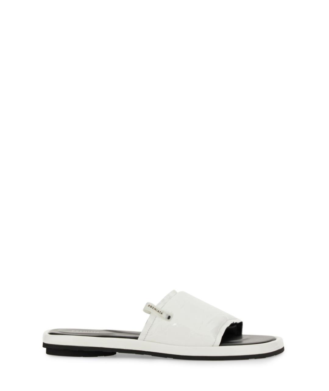 PREMIATA Белые кожаные сандалии, фото 1