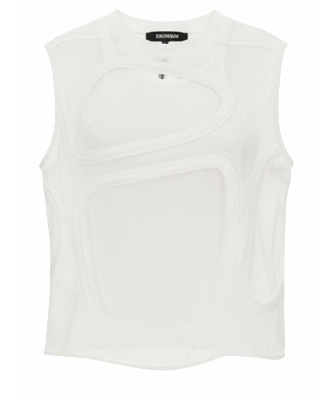 RICK OWENS DRKSHDW Белая хлопковая майка, фото 1