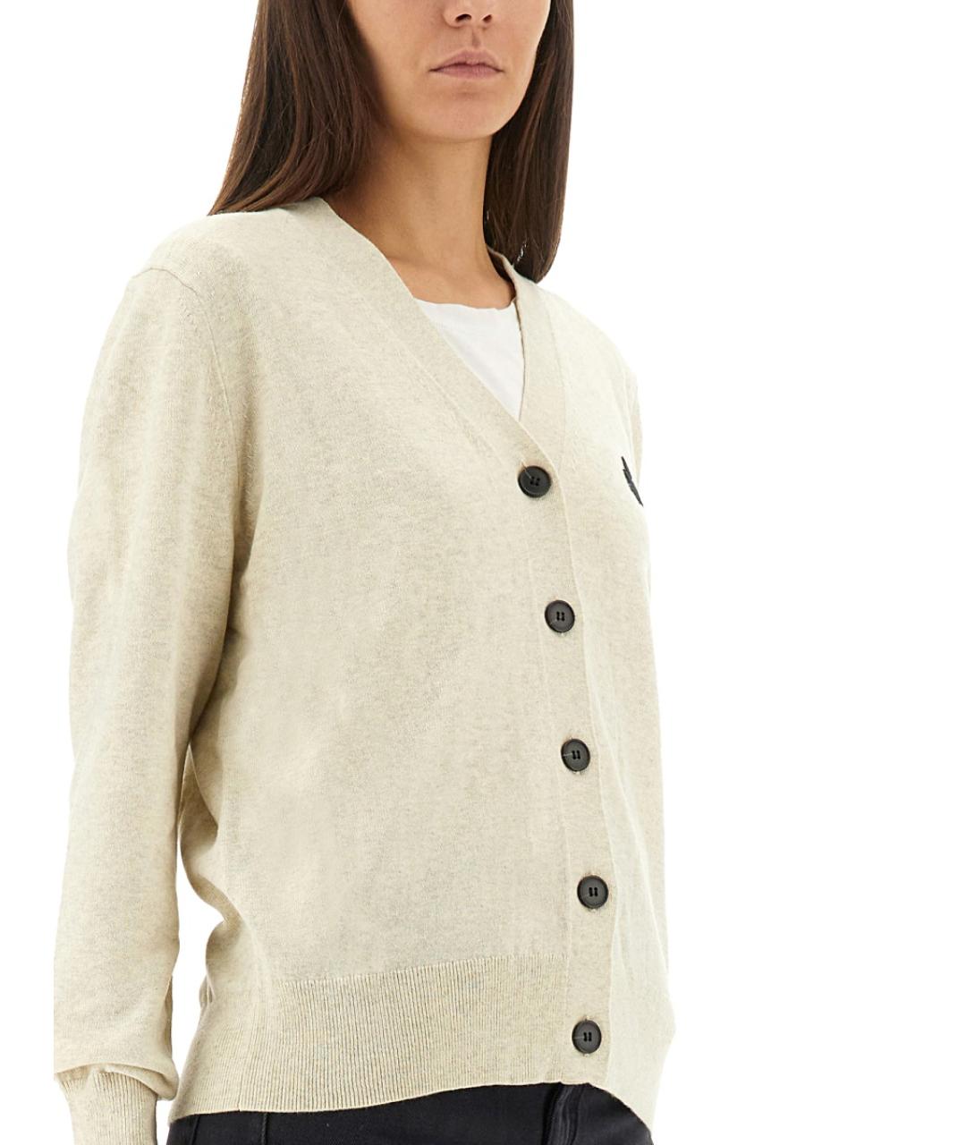 ISABEL MARANT ETOILE Белый хлопковый джемпер / свитер, фото 5