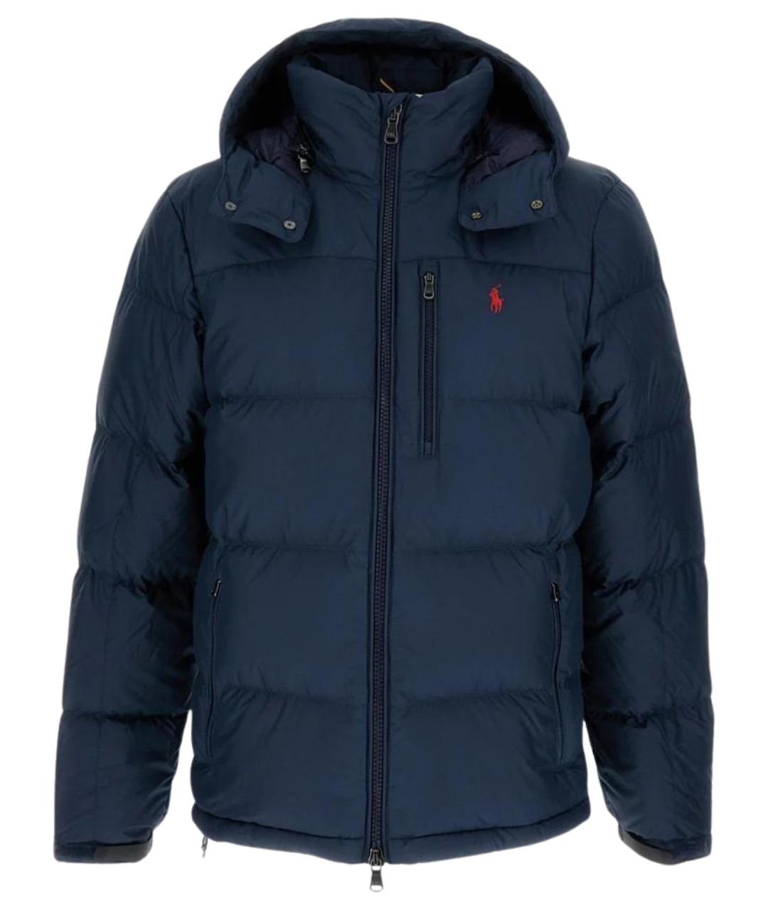 POLO RALPH LAUREN Синий полиэстеровый пуховик, фото 1