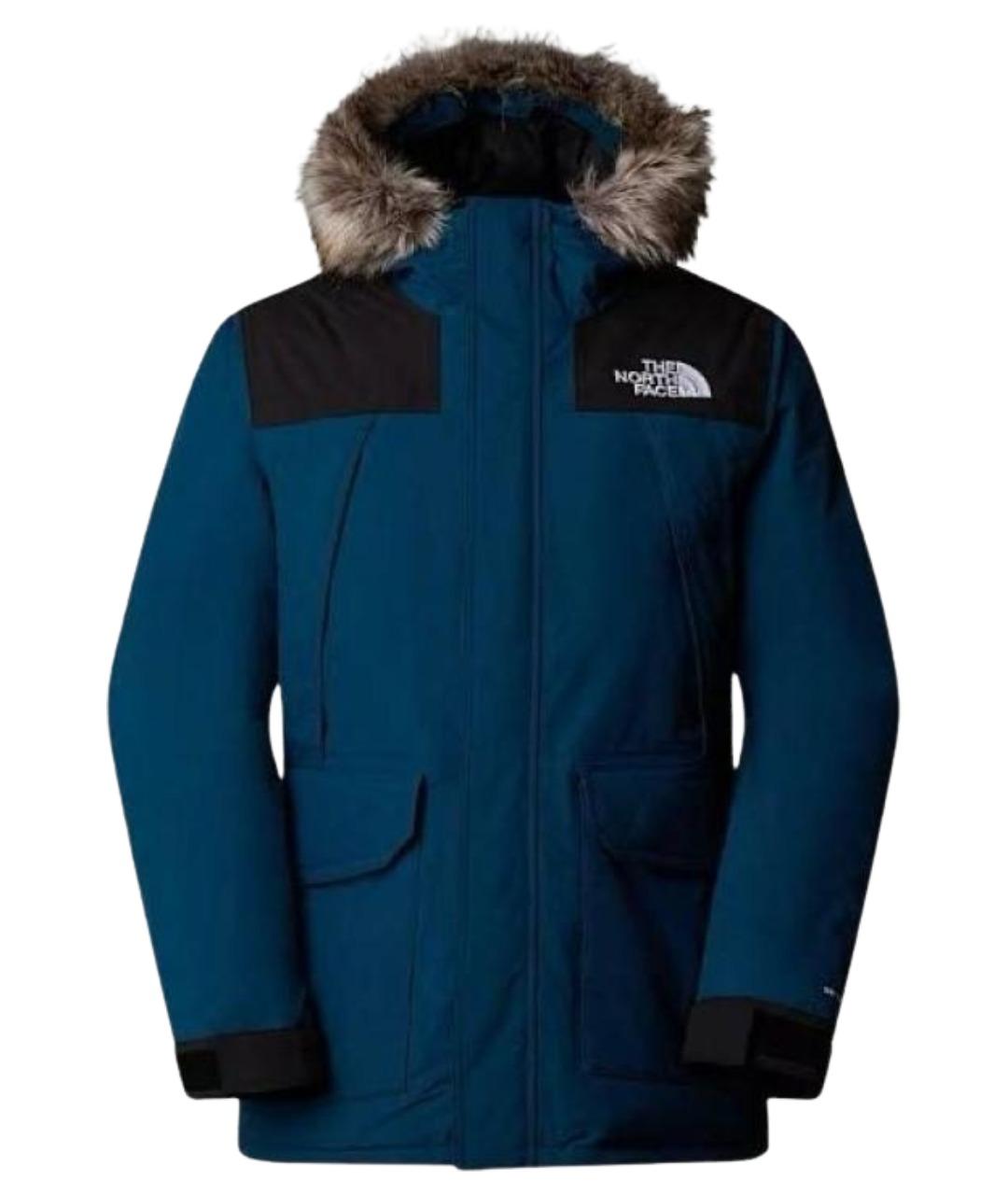 THE NORTH FACE Темно-синяя полиэстеровая парка, фото 1